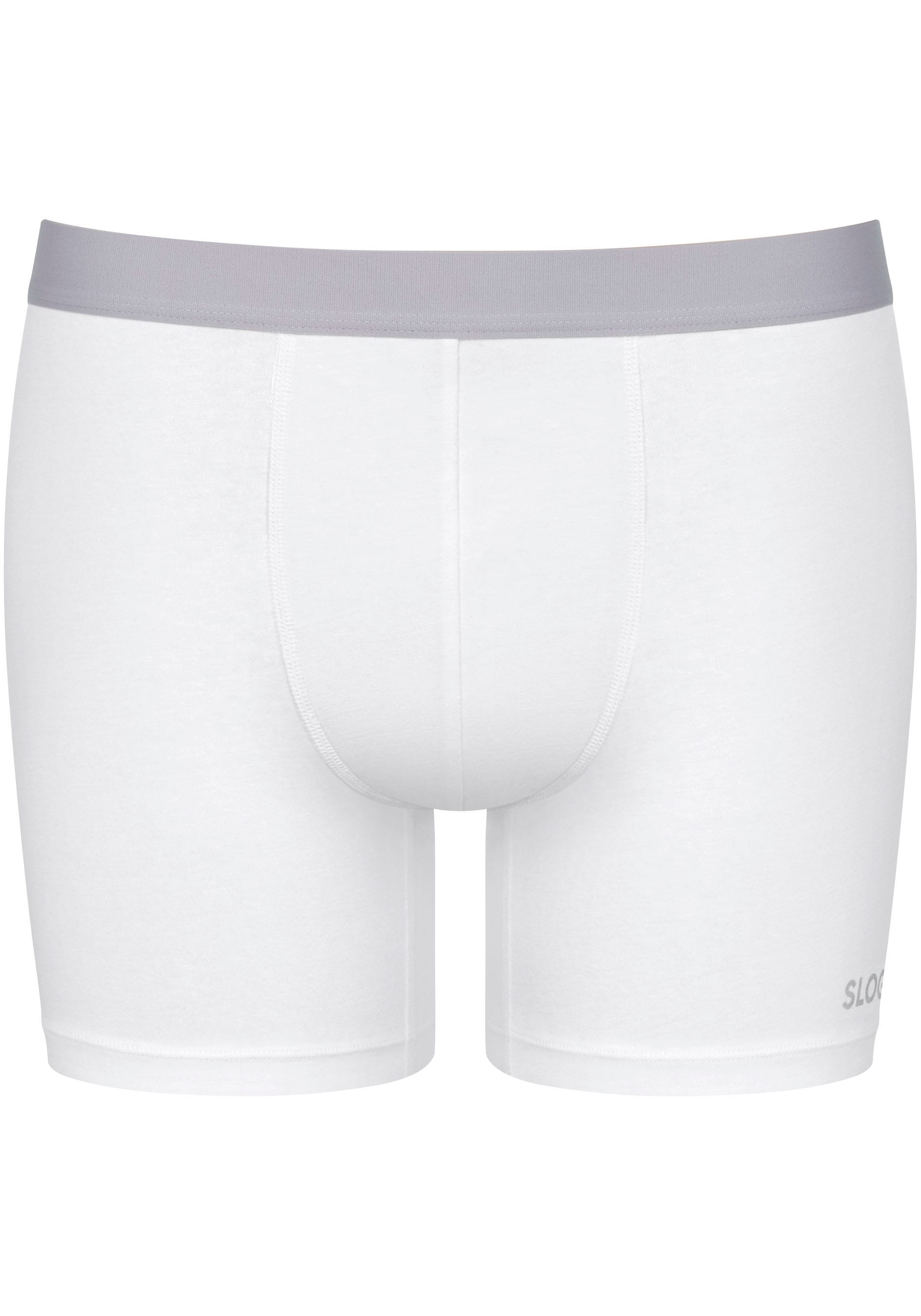 sloggi Retro Boxer »men GO ABC 2.0 Short 2P«, (2er Pack), dezentes, gedrucktes sloggi-Logo am Saum