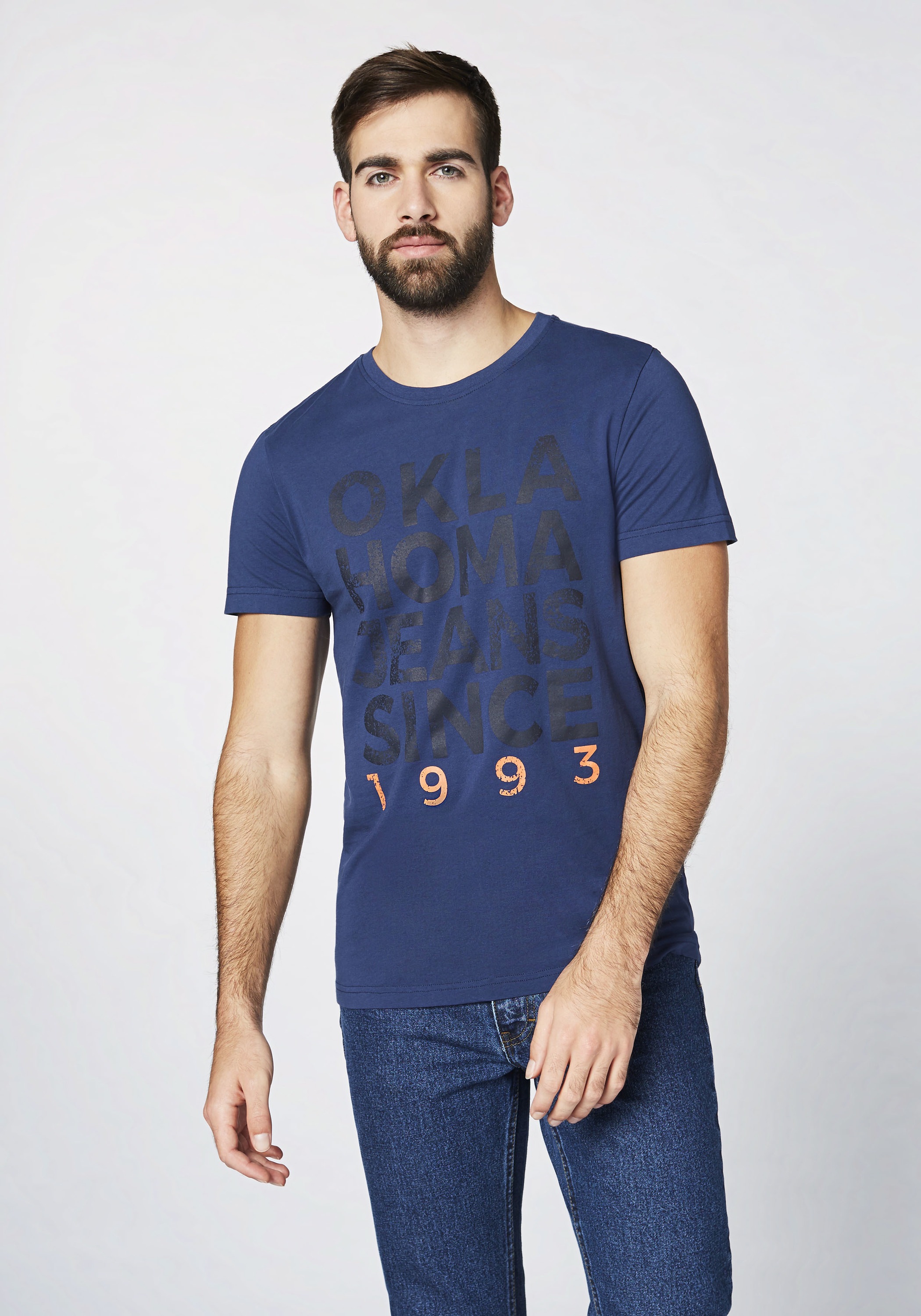 T-Shirt »mit Frontprint«