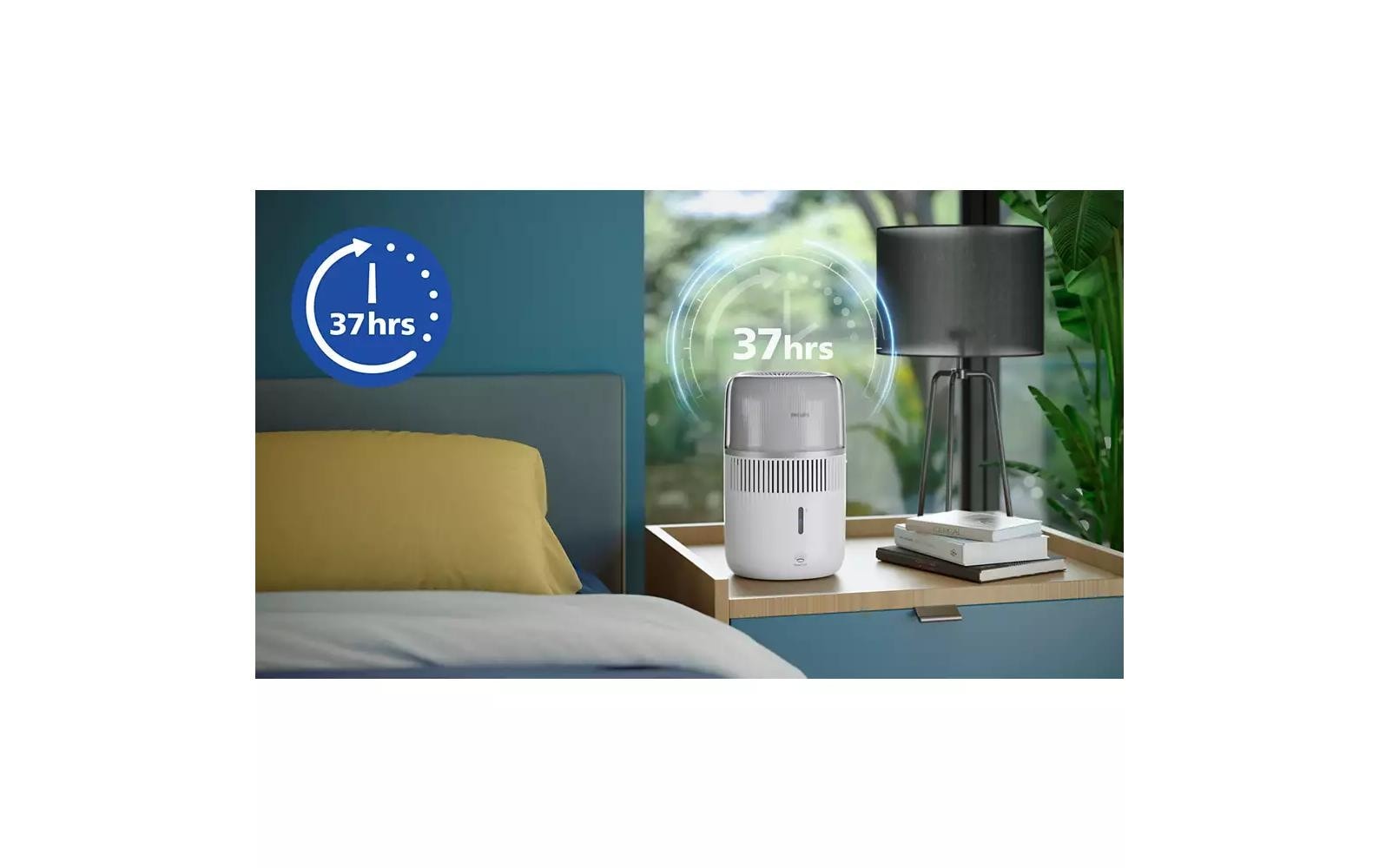 Philips Humidificateur d'air »HU5710/03 5000 Series« 4,5 l Wassertank pour pièces de 56 m², avec technologie NanoCloud