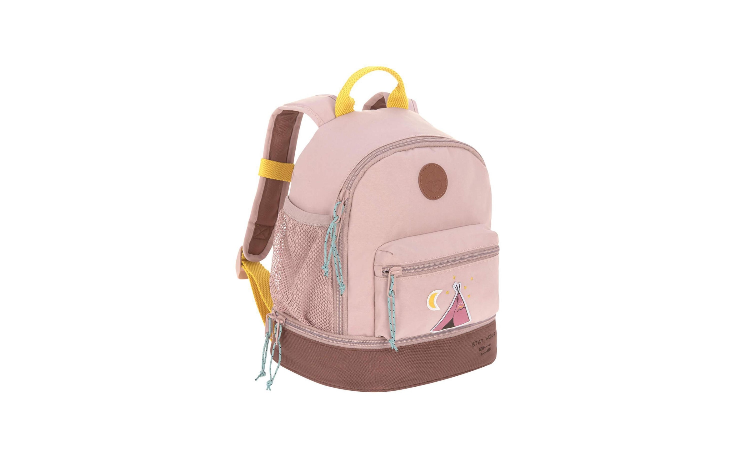 Kinderrucksack »Mini Backpack Adventure Tipi«, Floureszierende Flächen