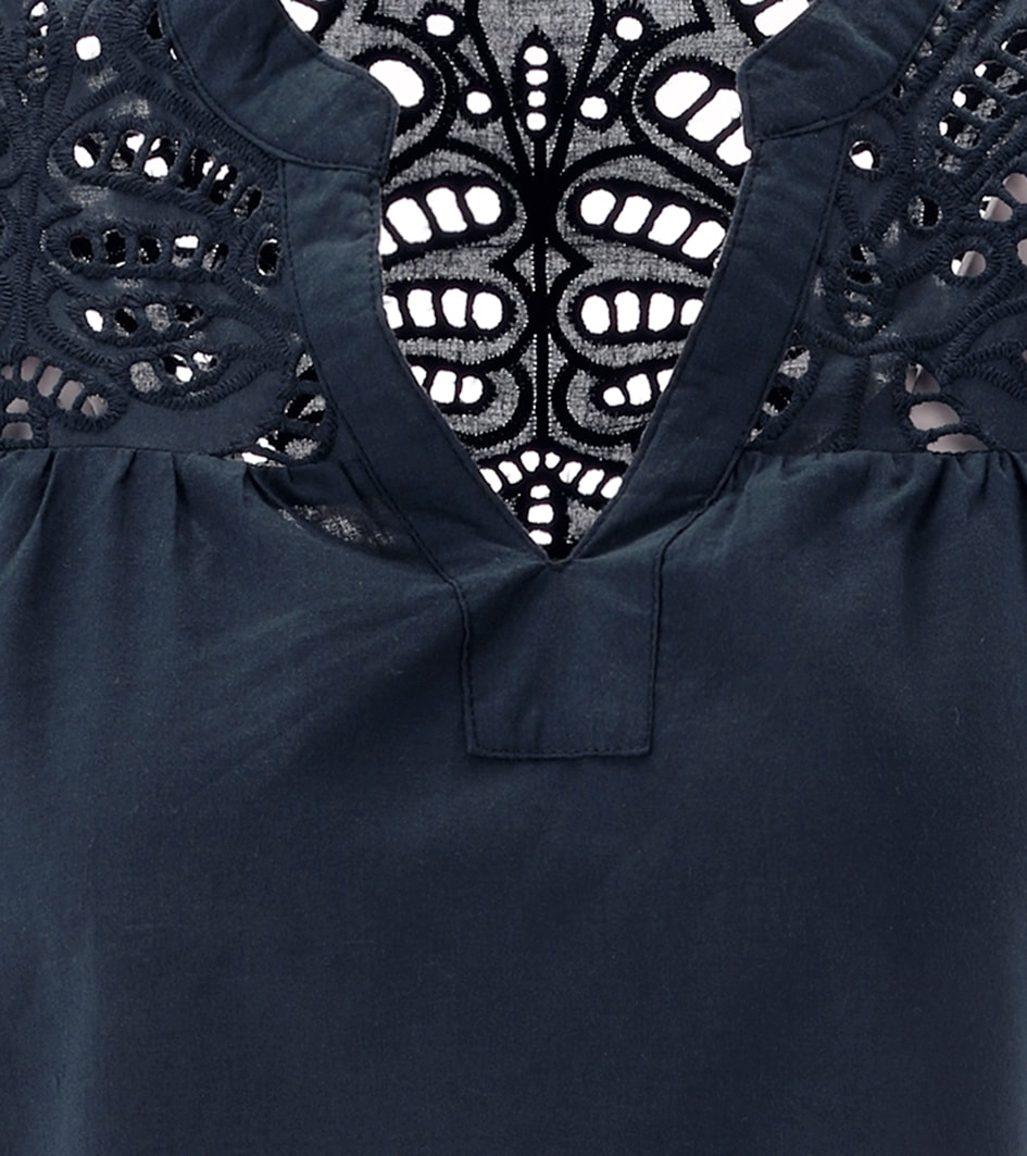 Aniston SELECTED Robe d'été mit Lochspitze im Schulter- und Brustbereich - NEUE KOLLEKTIOn