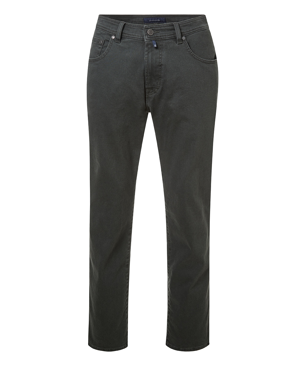 Image of Pierre Cardin Thermojeans "PC-Lyon" aus Denim, elastisch, wärmend, gerade Passform, schmaler Beinabschluss