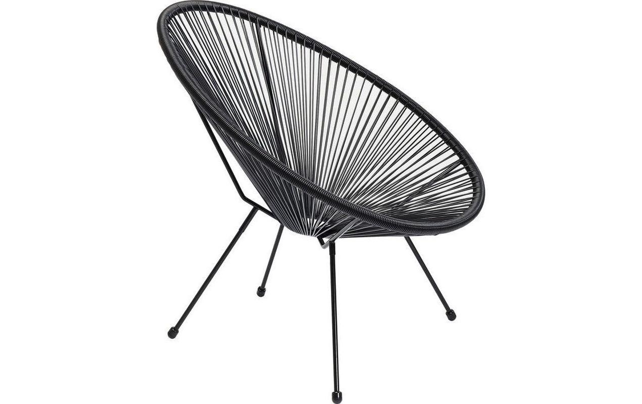 Kare Design Stuhl »Acapulco Schwarz«