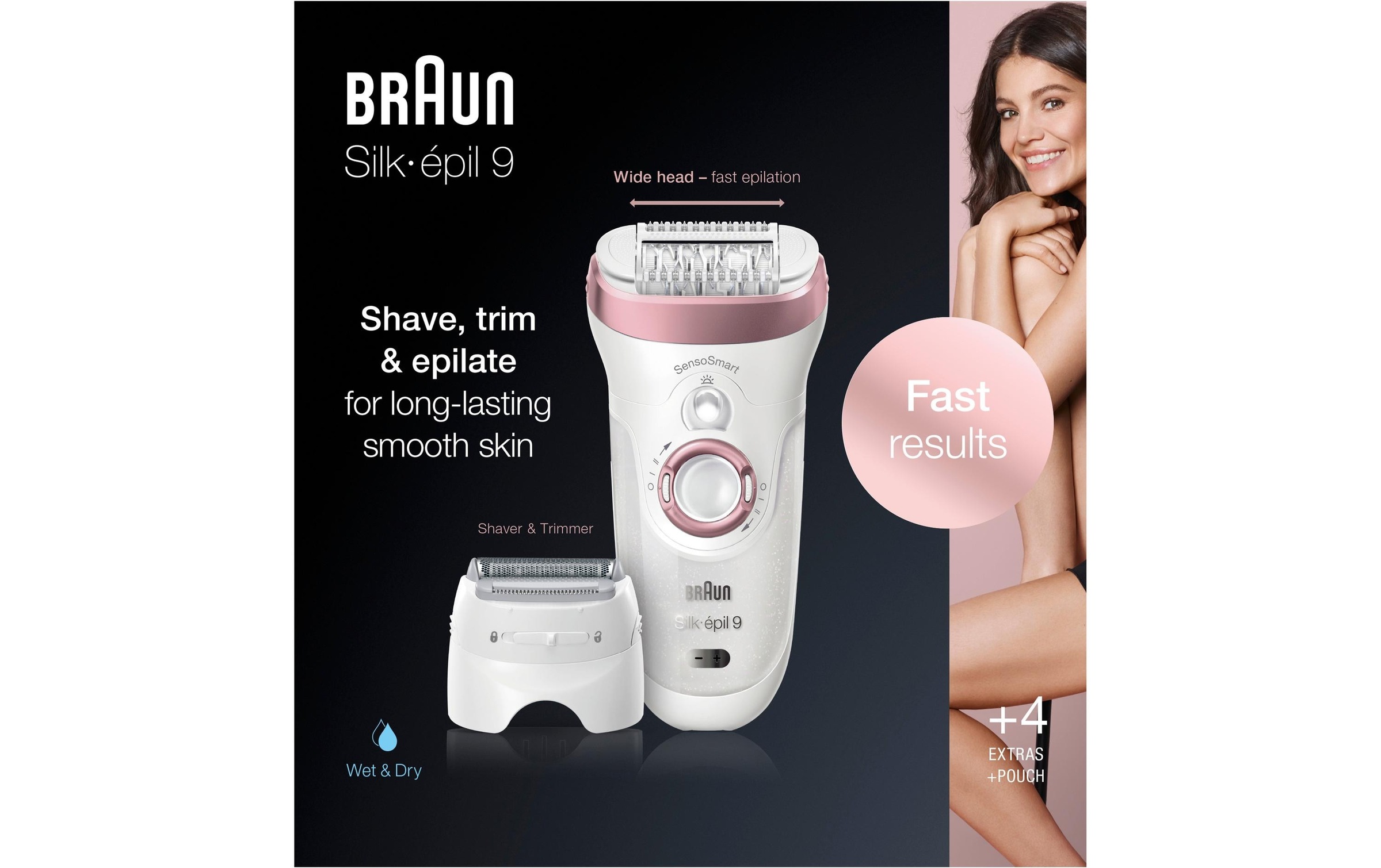 Braun Epilierer »Silk-épil 9-725«