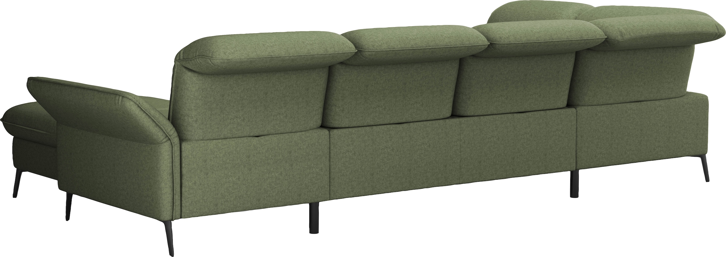 sit&more Wohnlandschaft »Emely«, mit Sitztiefenverstellung optional mit Bettfunktion und Bettkasten