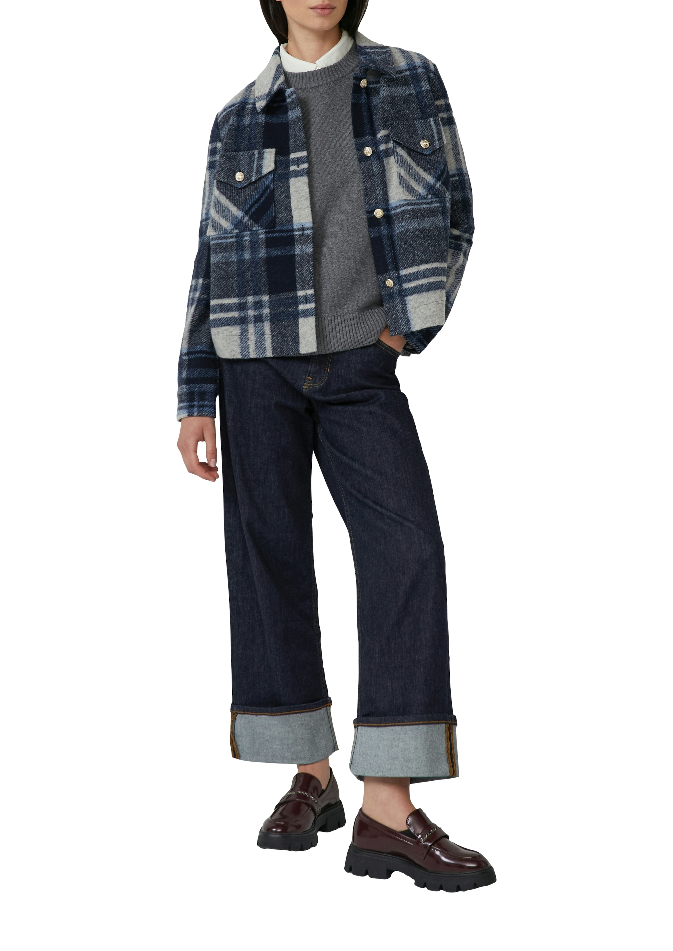 s.Oliver Pull en tricot avec col rond