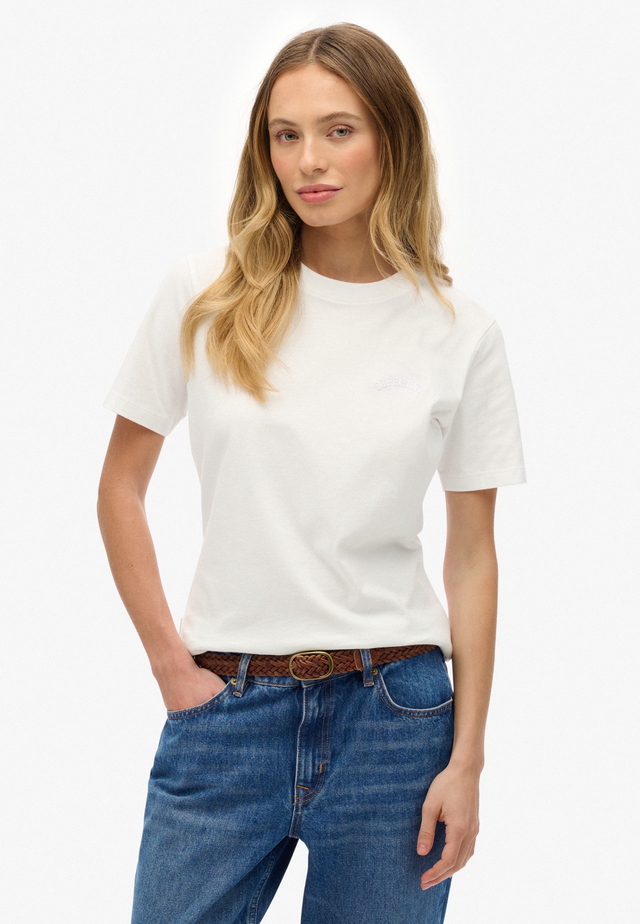 Superdry T-Shirt »ESSENTIAL LOGO EMB TEE«