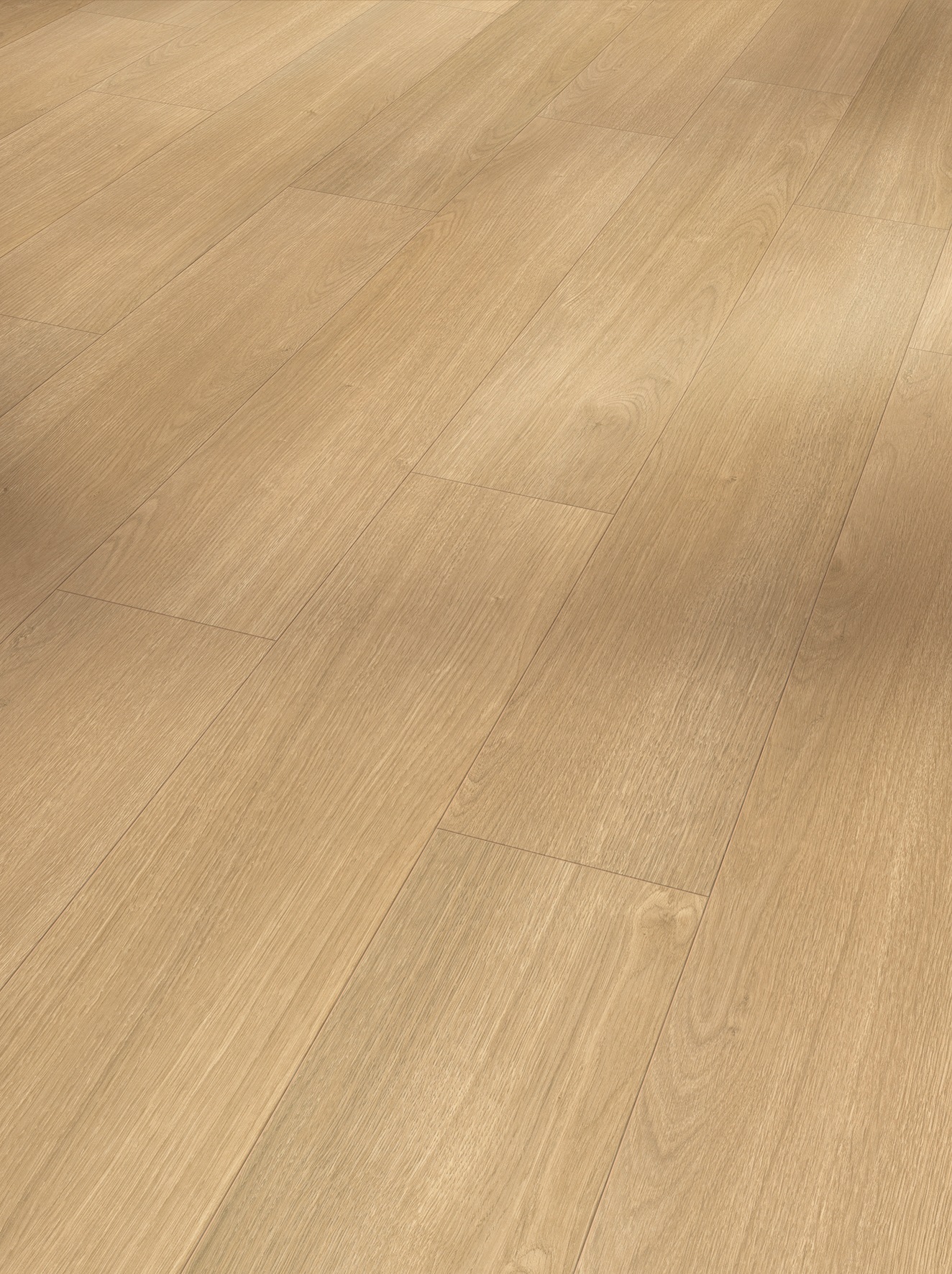 Image of PARADOR Laminat »Basic 400 M4V Eiche Prestige Natur«, (Set), Verlegefläche: 2,49m², matt, für Fussbodenheizung geeignet bei Ackermann Versand Schweiz
