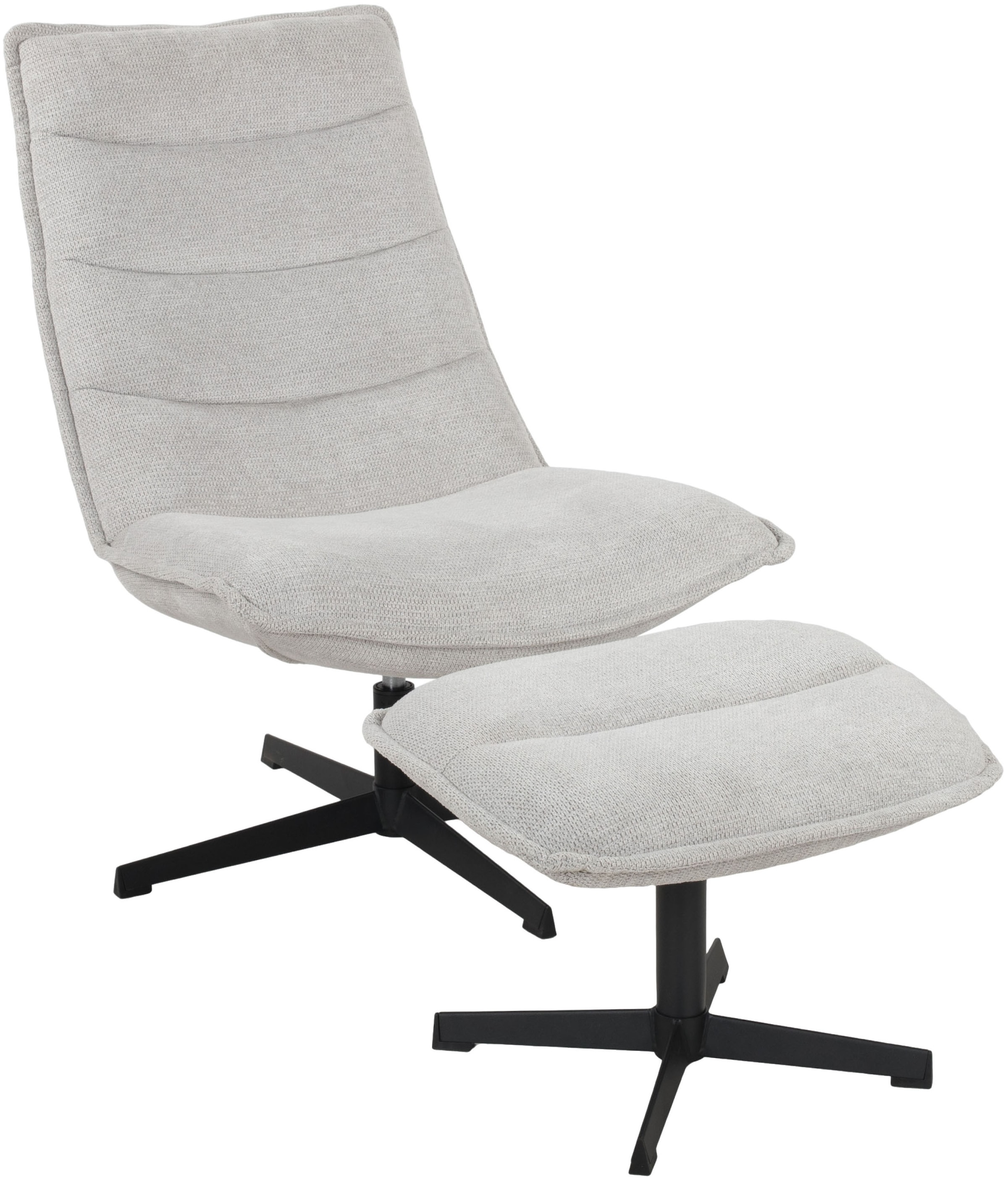 Duo Collection Fauteuil de relaxation »Relaxsessel Aveiro mit Hocker« 2 cuis tlg.