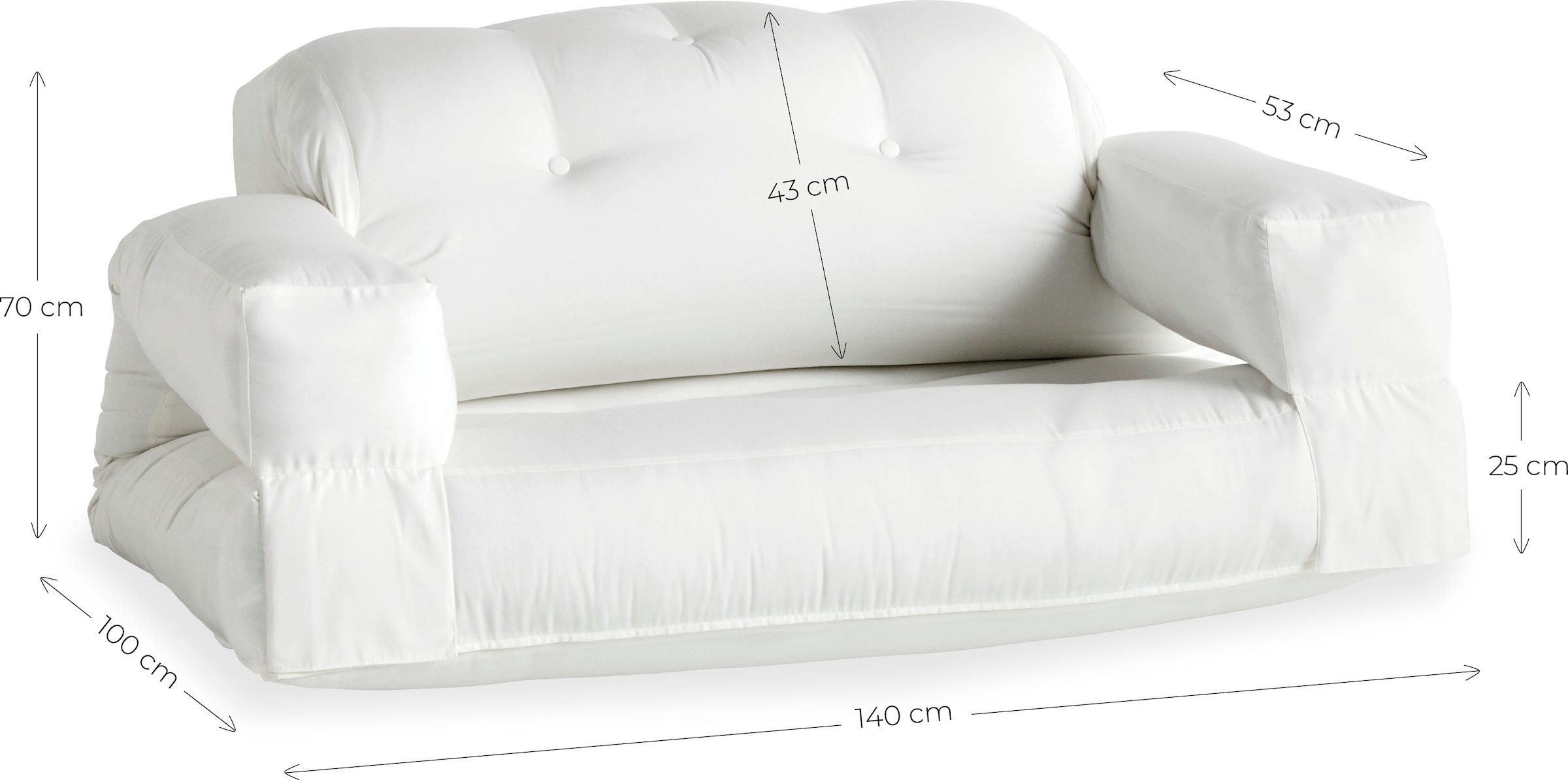 Karup Design Loungesofa »Hippo«, OUT