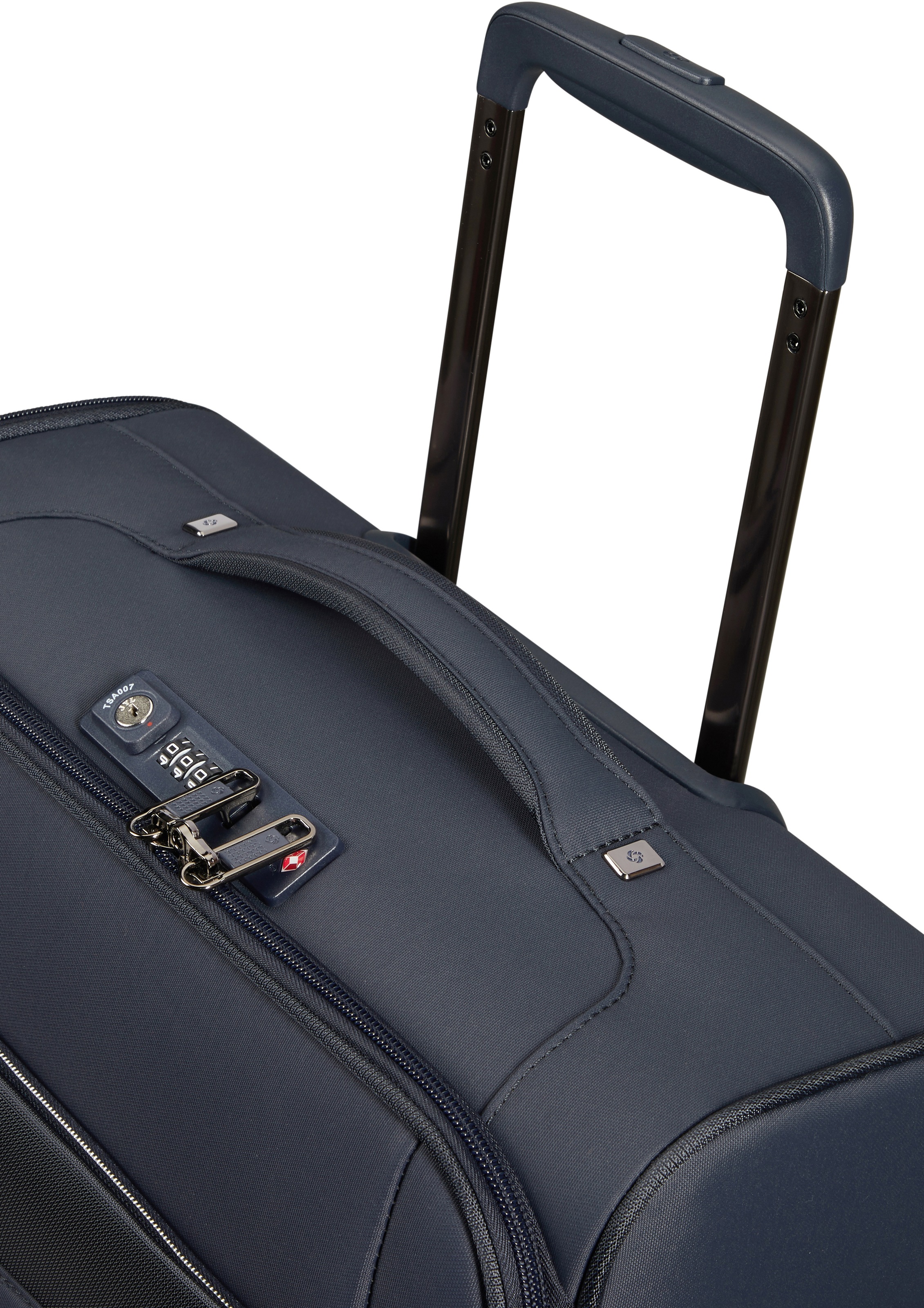 Samsonite Weichgepäck-Trolley »AIREA, verschiedene Grössen und Farben«, 4 Rollen, Weichschalen-Koffer Reisekoffer mit Volumenerweiterung bei M/L