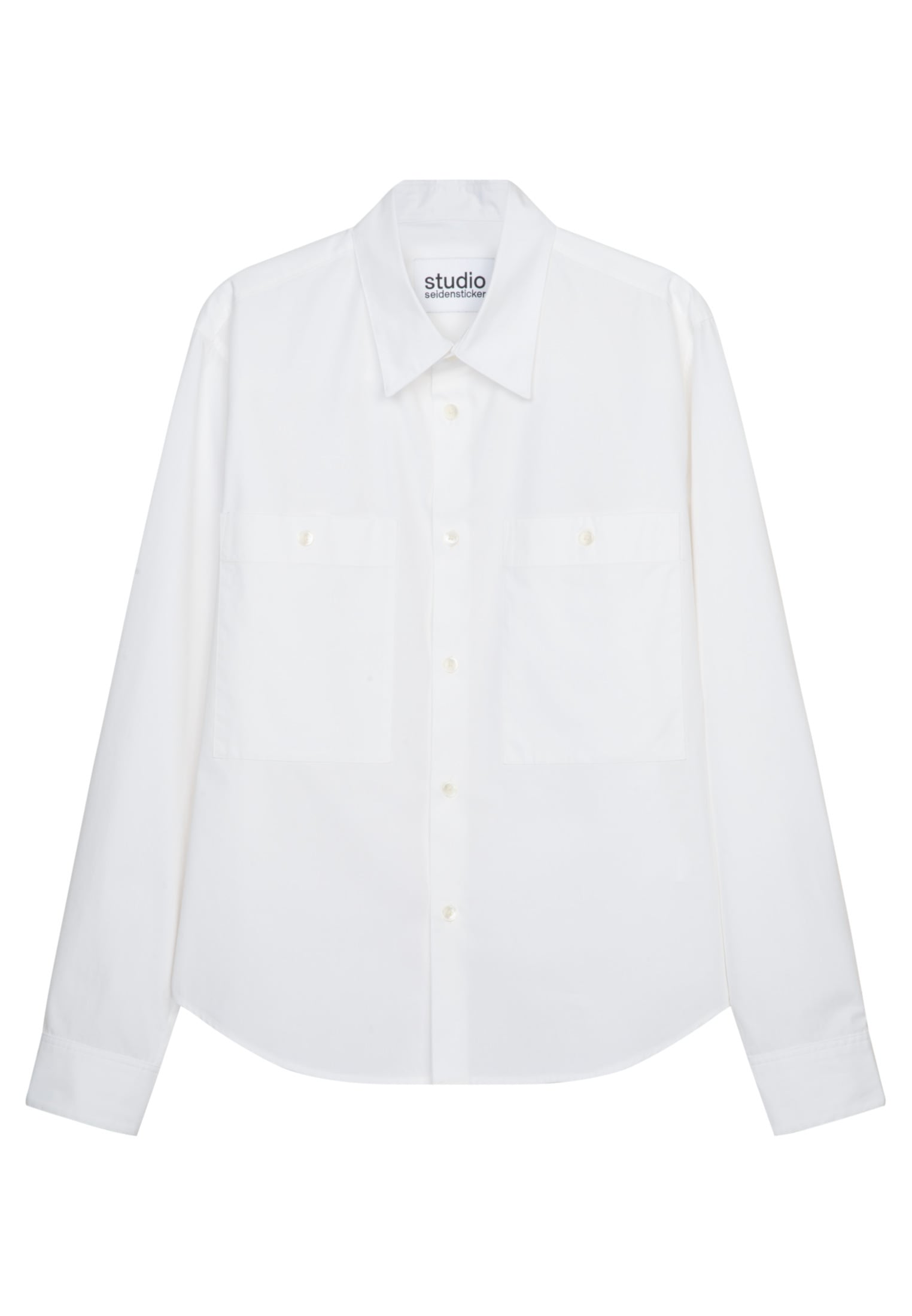 studio seidensticker Businesshemd »Studio« Regular Langarm Kentkragen Uni