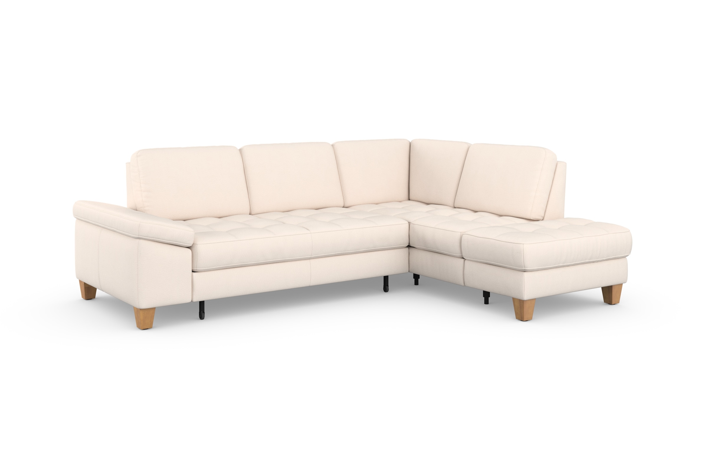 sit&more Ecksofa »Westham L-Form«, mit Ottomane, mit oder ohne Bettfunktion, Bettkasten, Verstellung