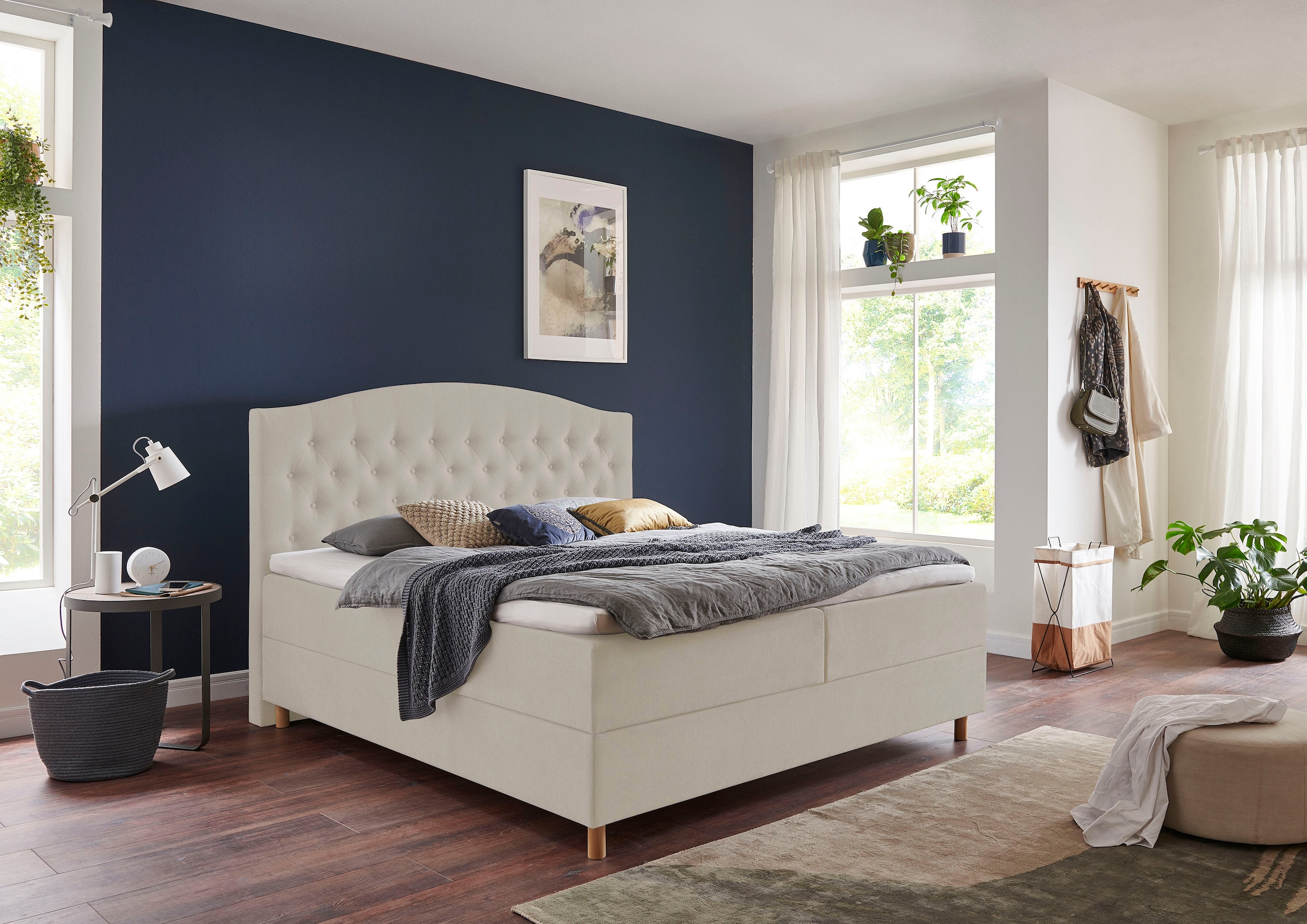 Home affaire Boxbett »Piemont« mit Bettkasten und Topper