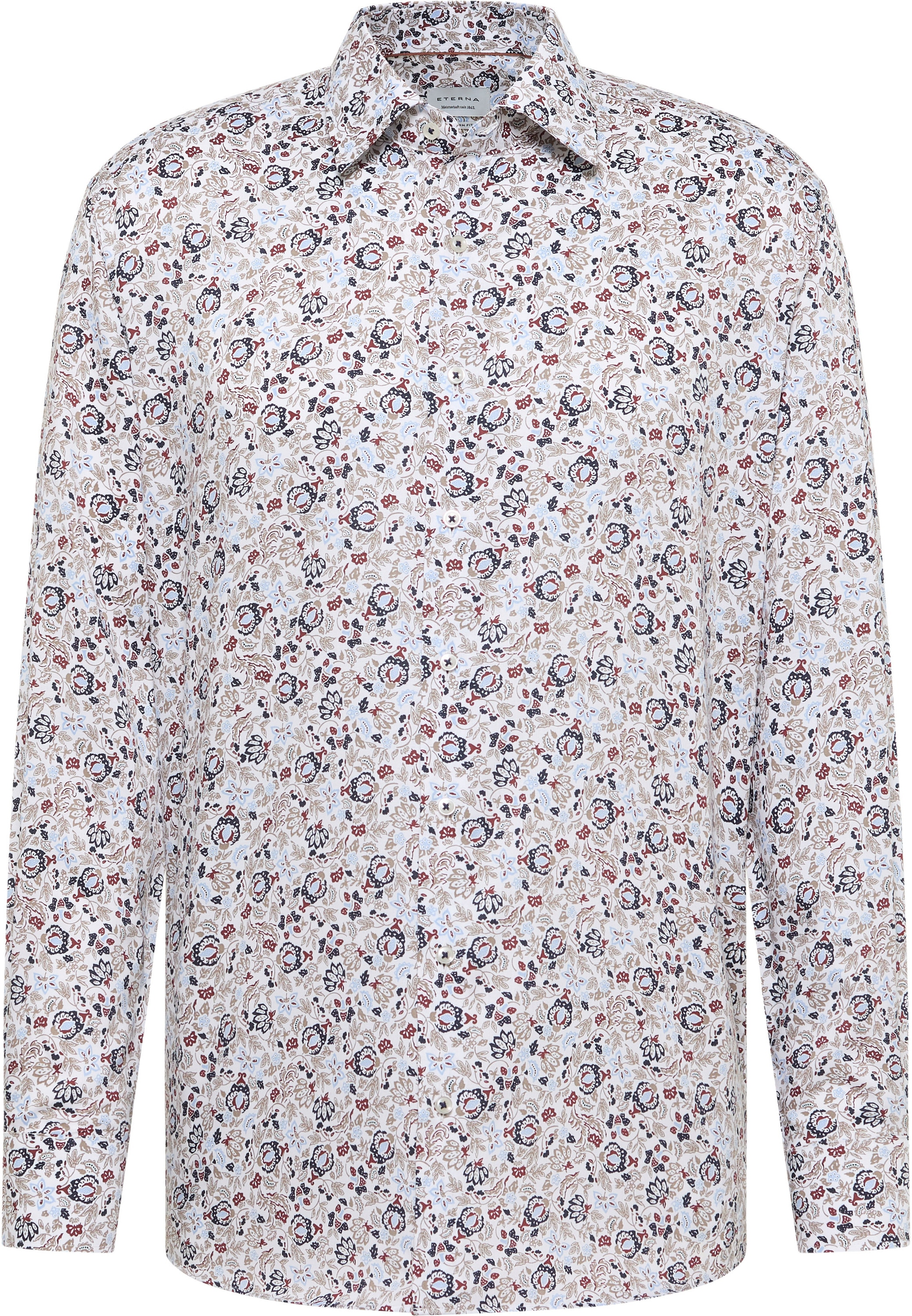 Eterna Langarmhemd »MODERN FIT« NON IRON (bügelfrei)