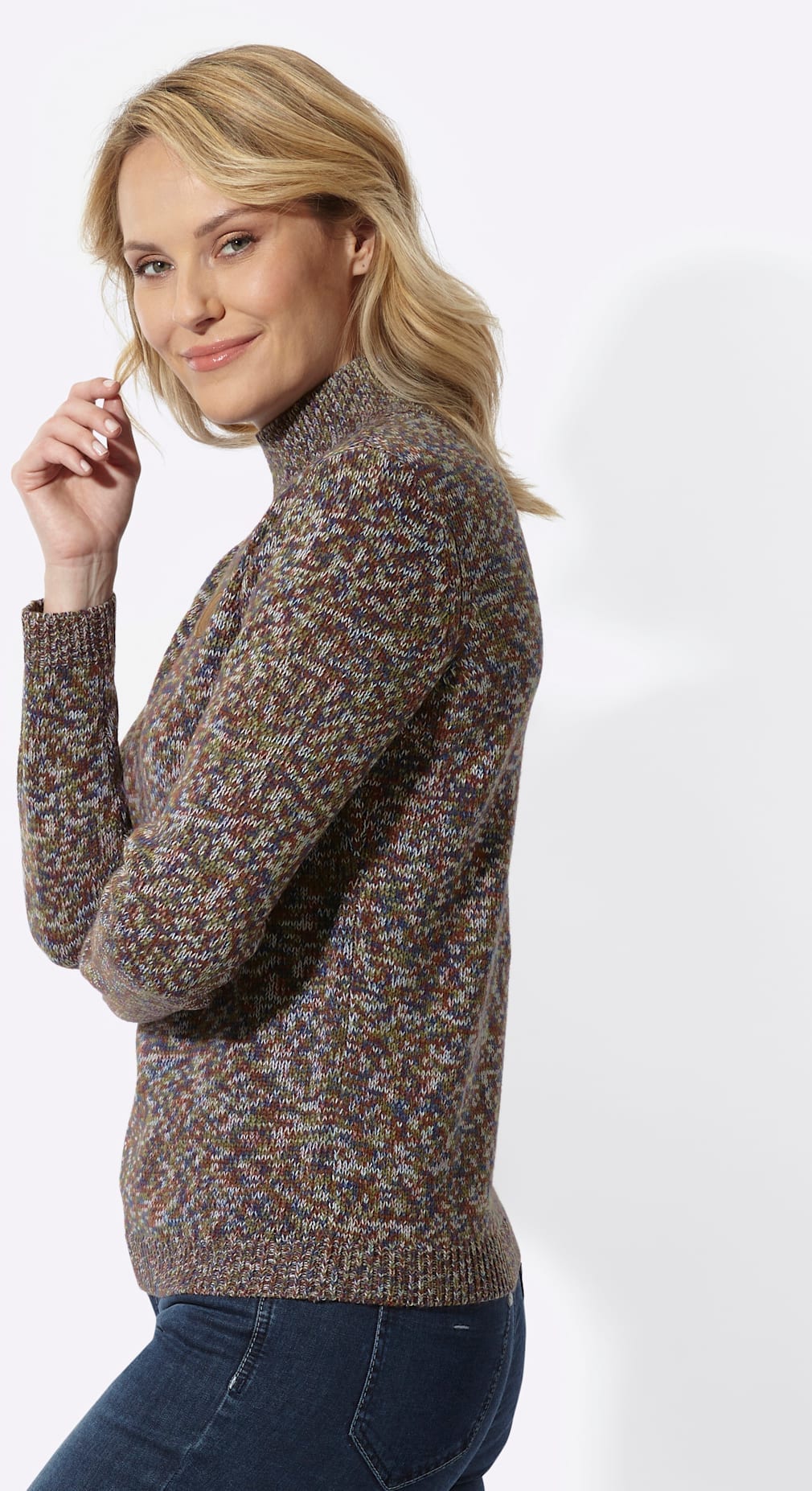 Classic Basics Stehkragenpullover »Stehkragen-Pullover«