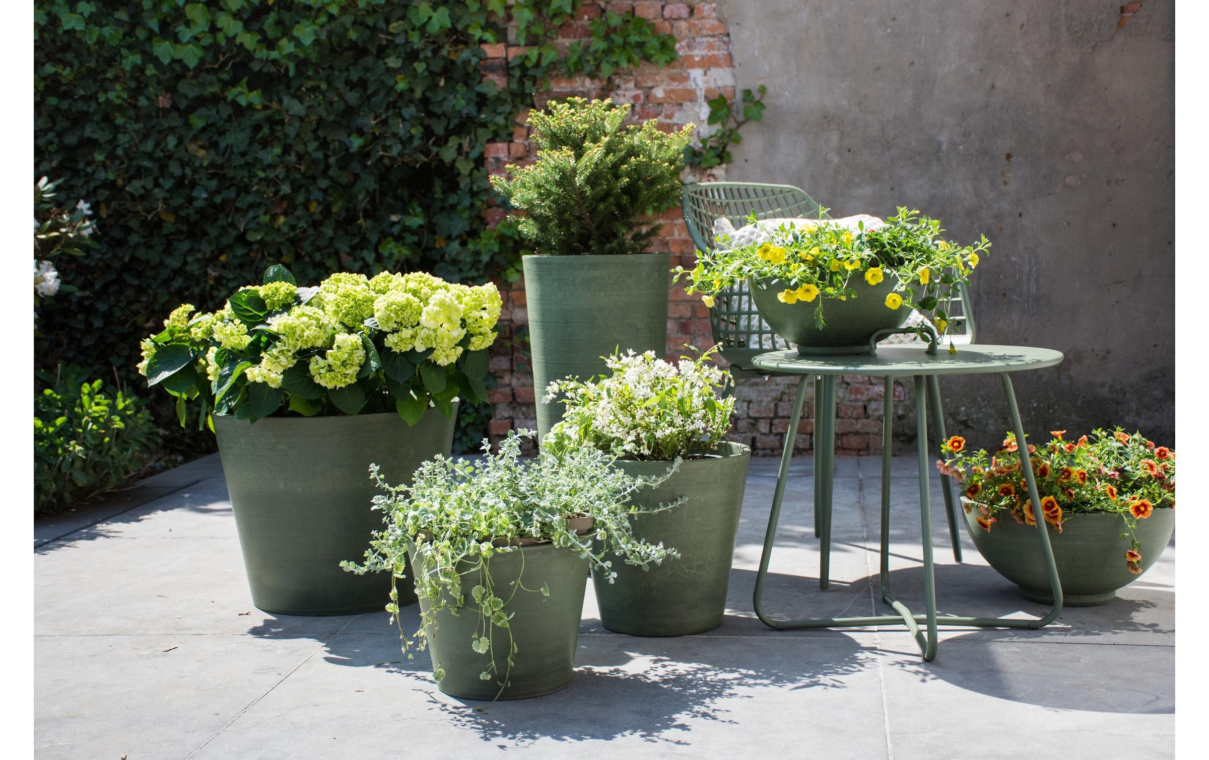 Blumentopf »Van der Gucht Woodstone«