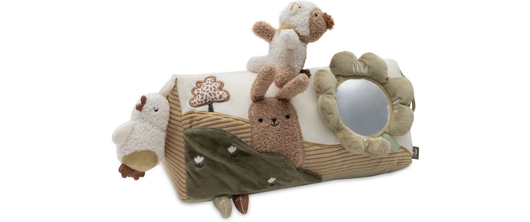 Jollein Figurine en peluche »Aktivitäten Dreieck Tiny Park« Beschäftigungsspielwaren