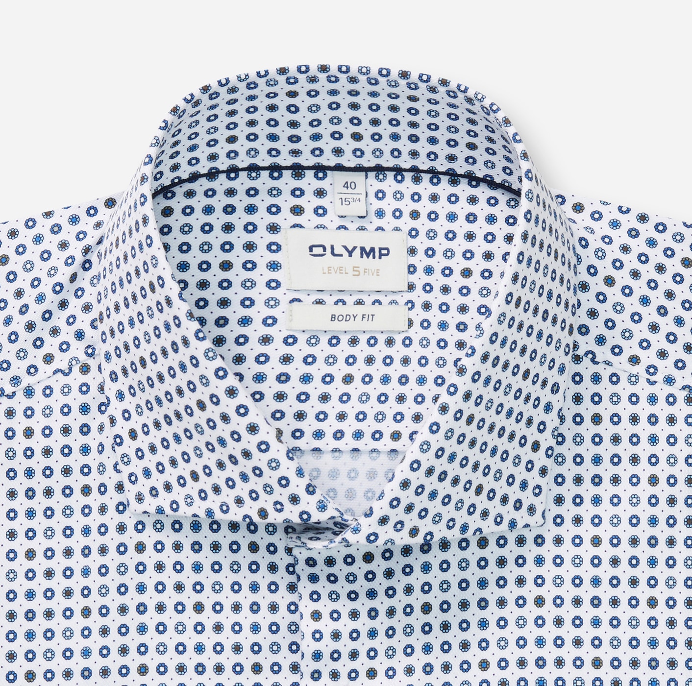 OLYMP Chemise à manches longues »Level 5« Royal-Kentkragen, body fit, Businesshemd, extra langer Arm