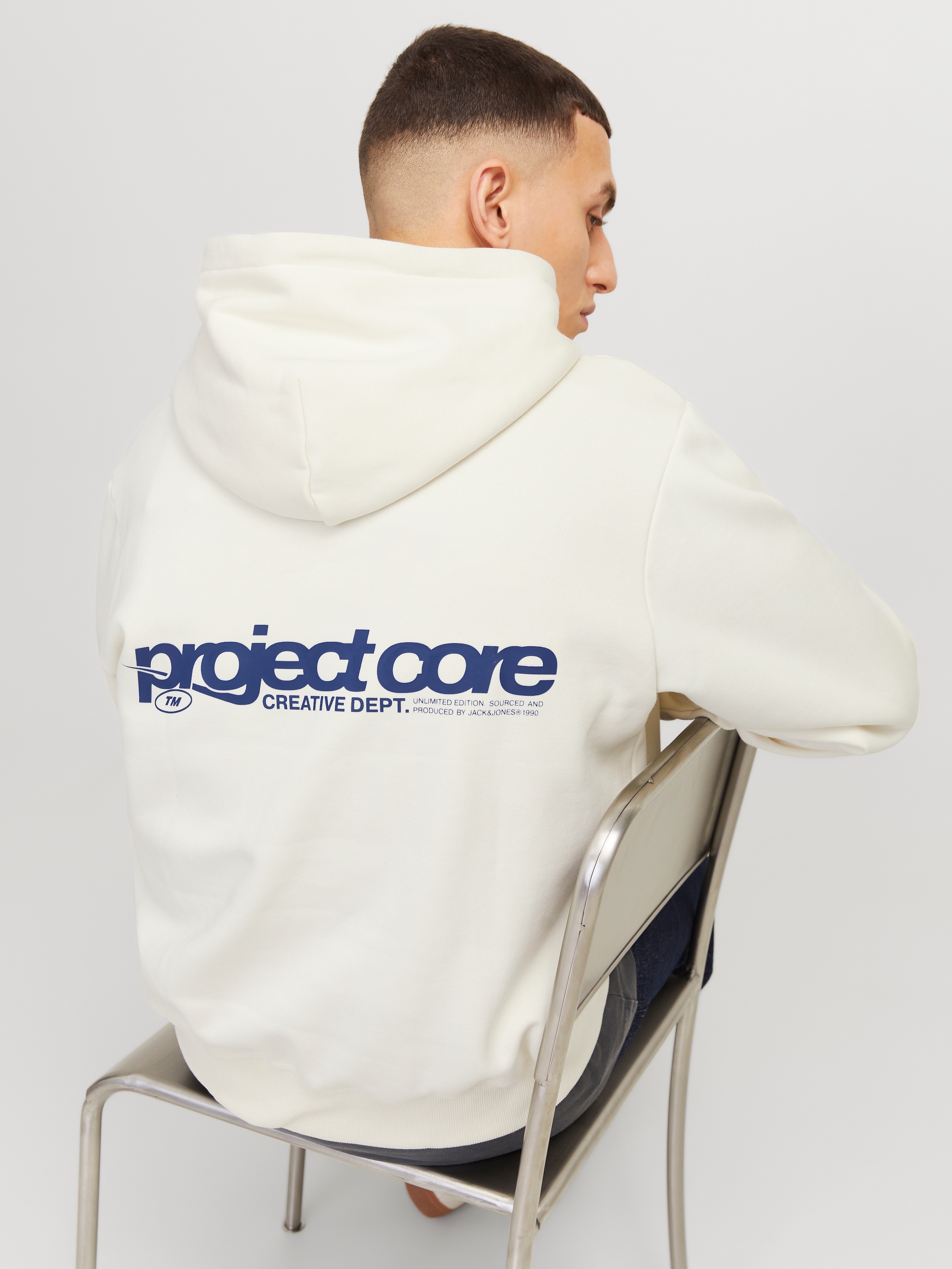 Jack & Jones Kapuzensweatshirt »JCOUNION PRINT SWEAT HOOD NOOS«