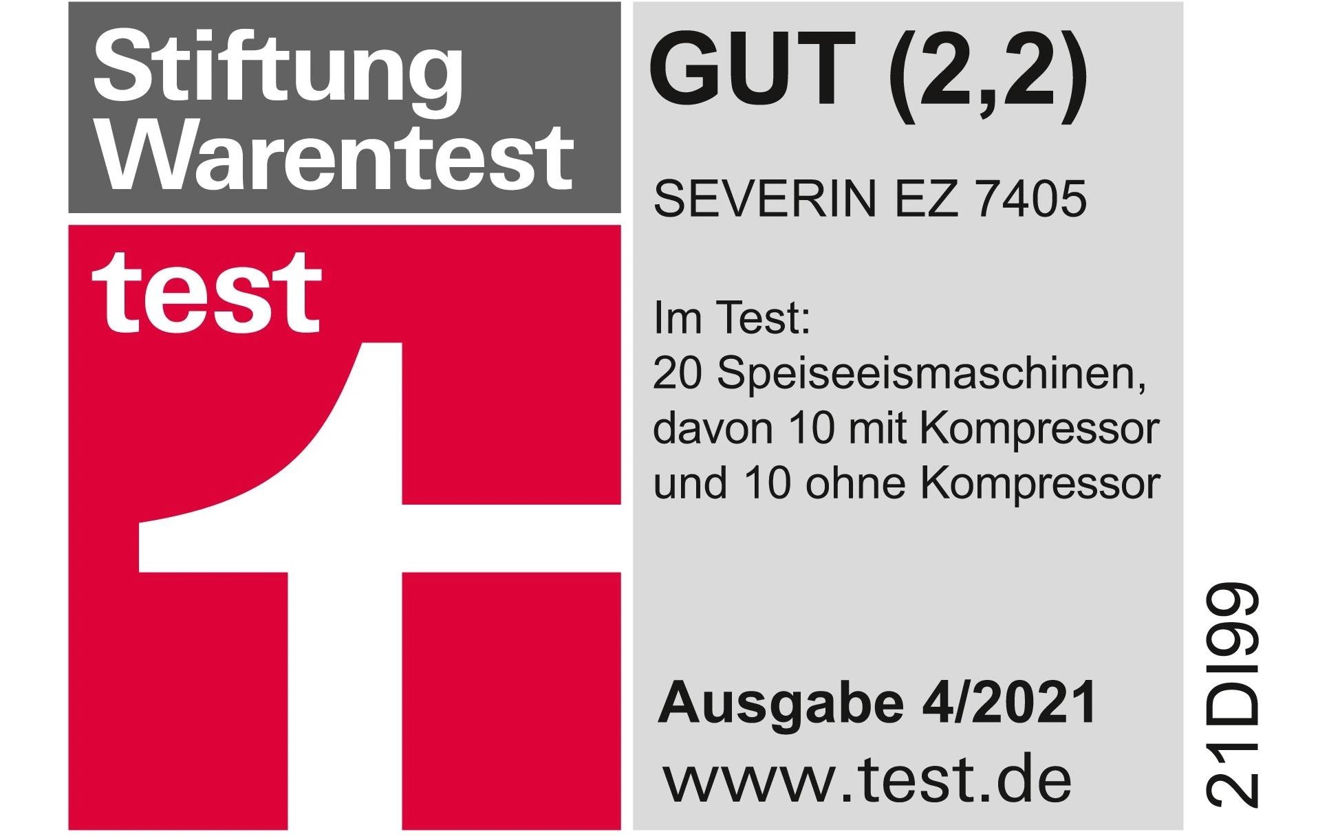 Severin Eismaschine »EZ 7405 2 l«, 2 l