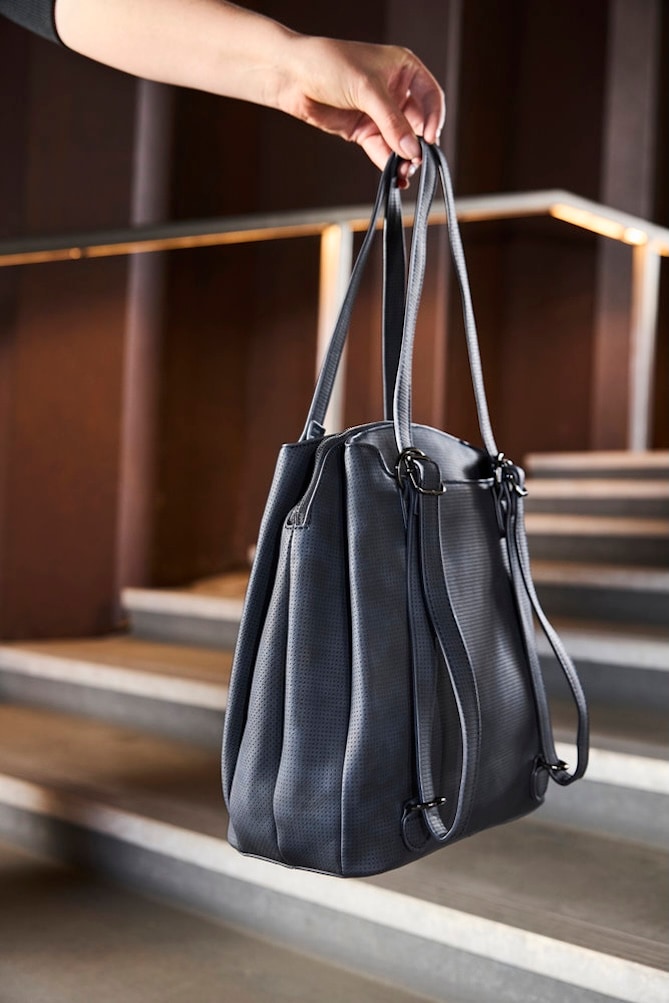 Rieker Henkeltasche Damen-Tasche, Umhängetasche, auch als Rucksack tragbar