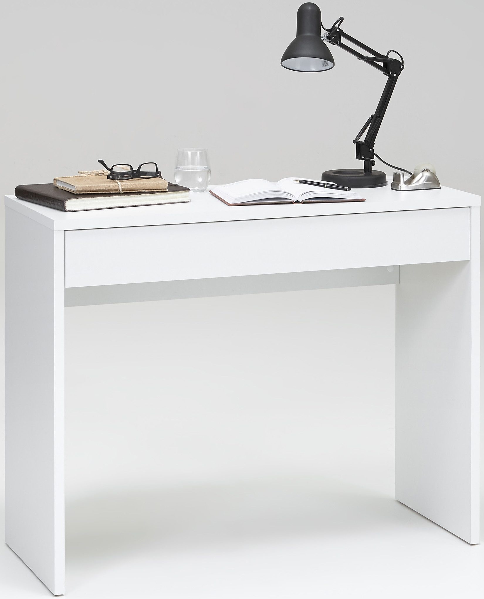 Image of FMD Laptoptisch "Checker" auch als Konsolentisch geeignet, mit Schublade