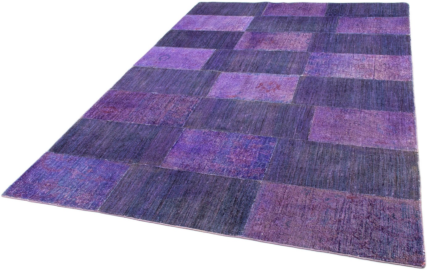 Image of morgenland Teppich »Patchwork - 235 x 165 cm - mehrfarbig«, rechteckig, 7 mm Höhe, Wohnzimmer, Handgeknüpft, Einzelstück mit Zertifikat bei Ackermann Versand Schweiz