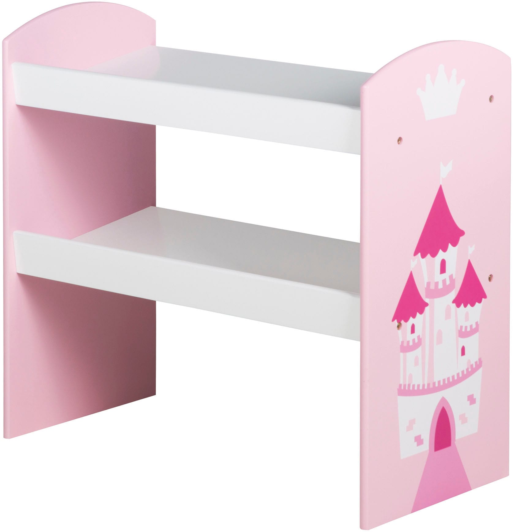 5 ♕ rosa/pink«, Grössen 2 Stoffboxen »Krone, auf in versandkostenfrei Kinderregal inklusive roba®