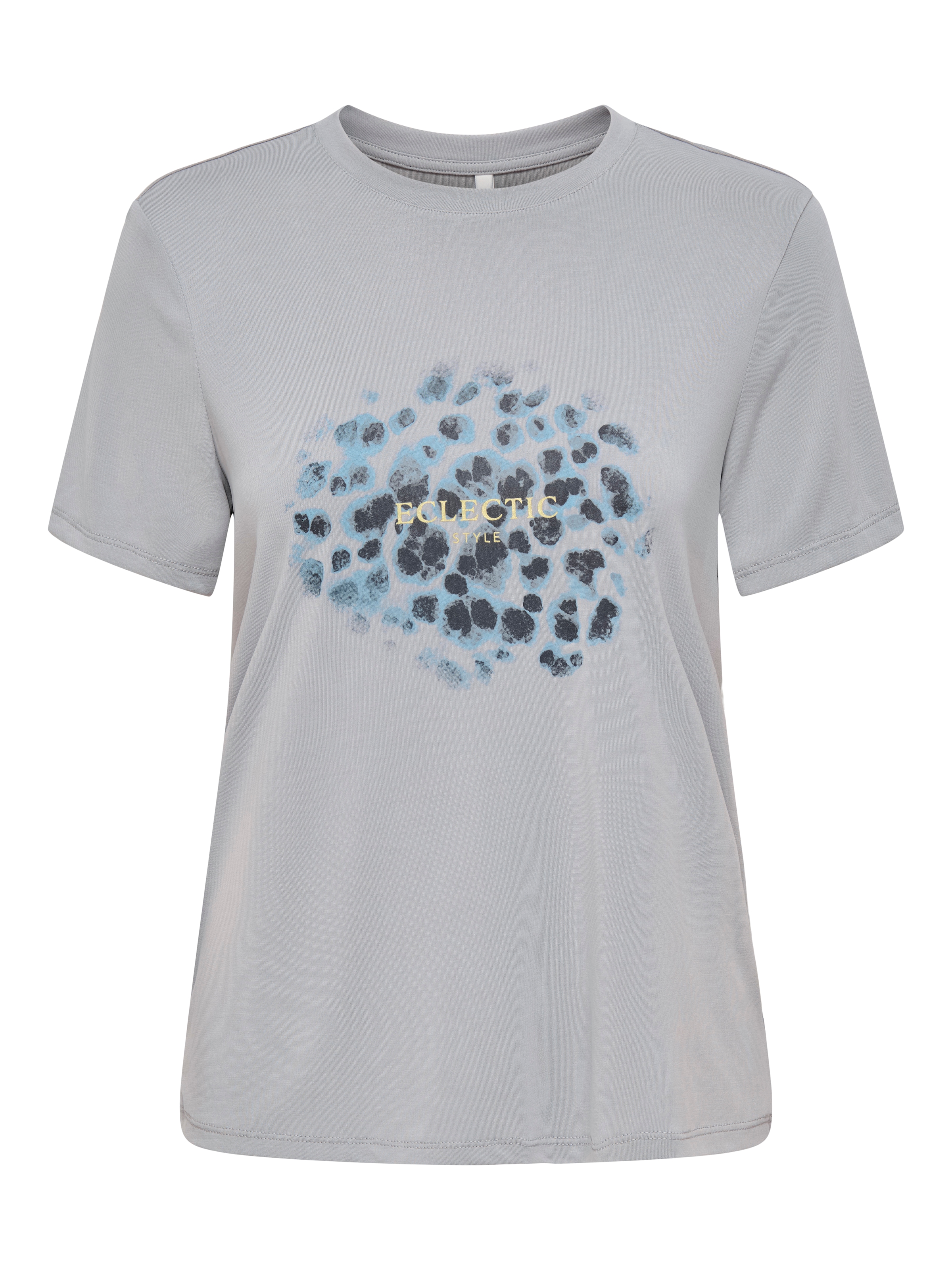 Image of ONLY Kurzarmshirt "ONLFREE LIFE MODAL S/S ATELIER TOP JRS" Materialmix, Rundhals
