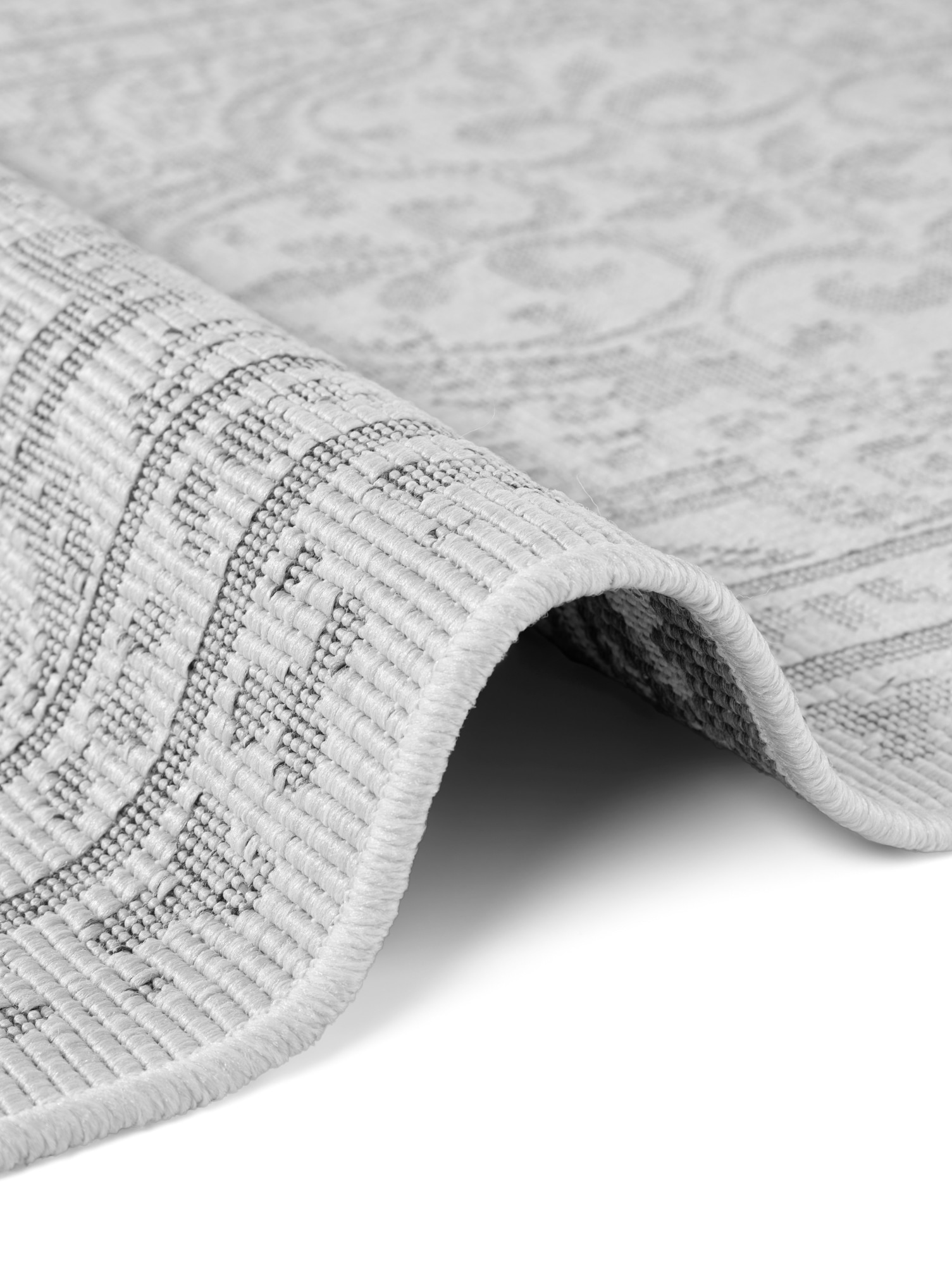 HANSE Home Outdoorteppich »Rosel Wendeteppich« rechteckig 5 mm Höhe In und Outdoor, Flachgewebe, wetterfest, pflegeleicht, robust