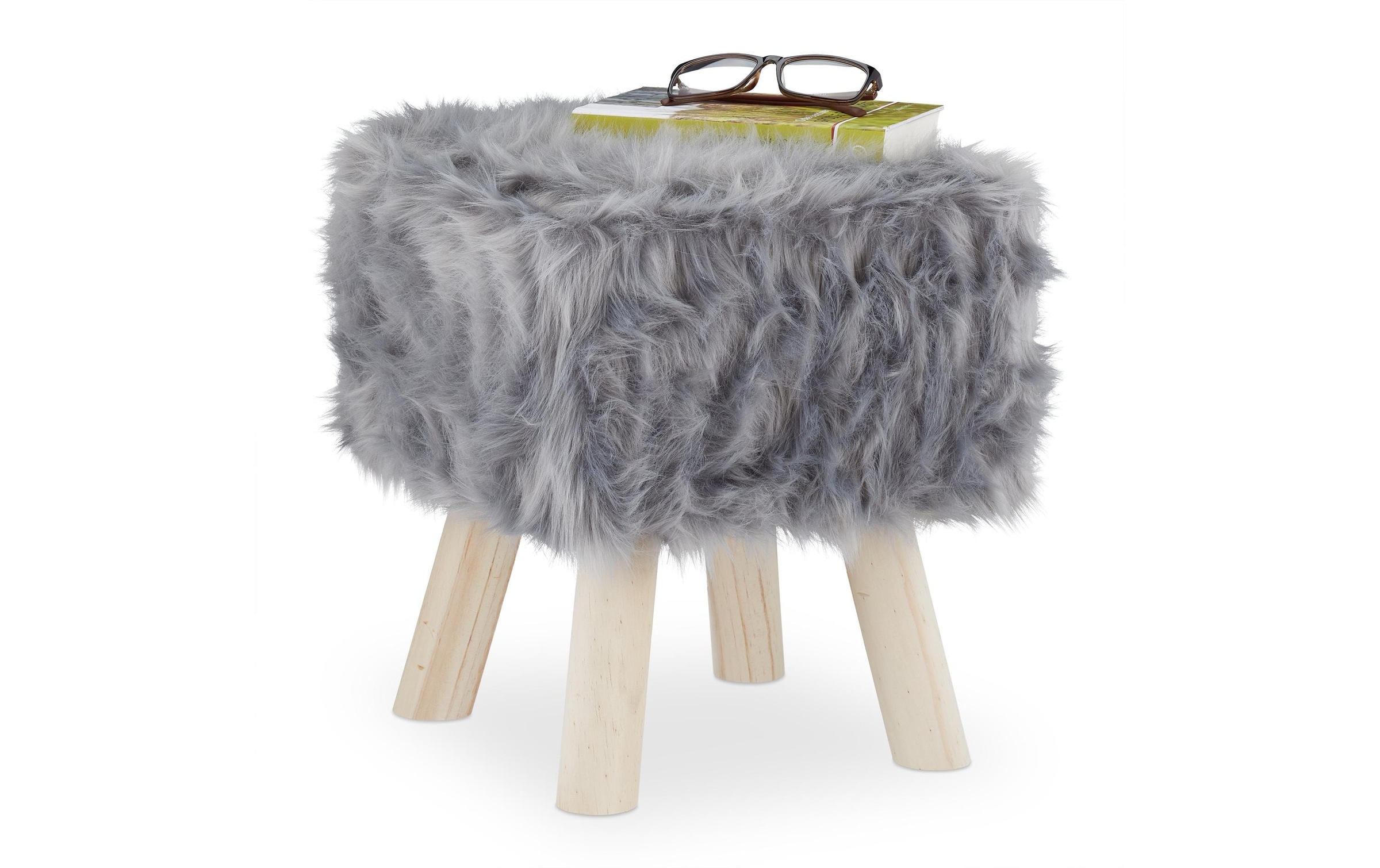 Image of relaxdays Hocker "37 x 32 x 32 cm" Sitzhocker