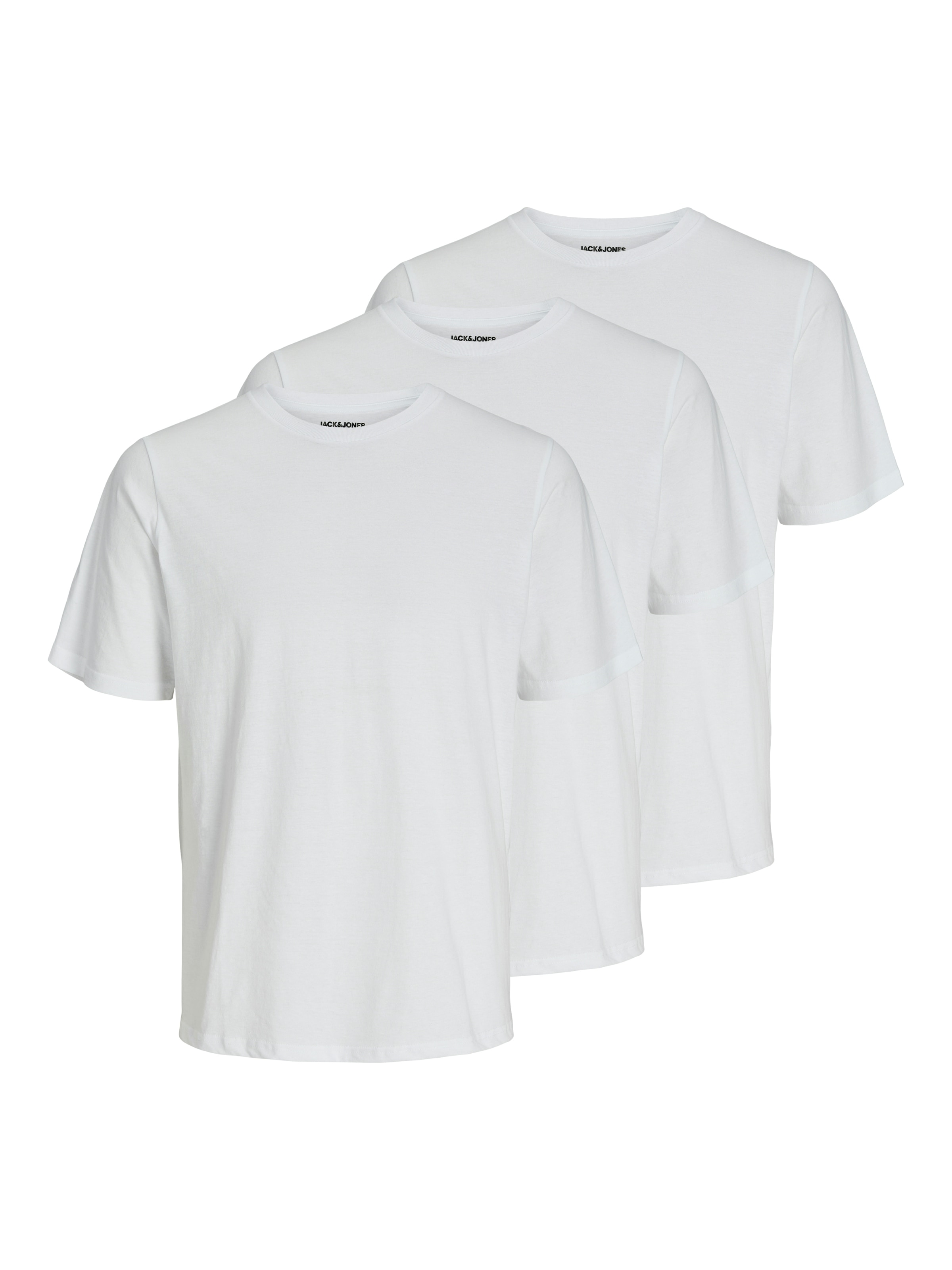 Image of Jack & Jones Rundhalsshirt "JACUNDER TEE CREW NECK 3 PACK NOOS" Packung, 3 Stk.