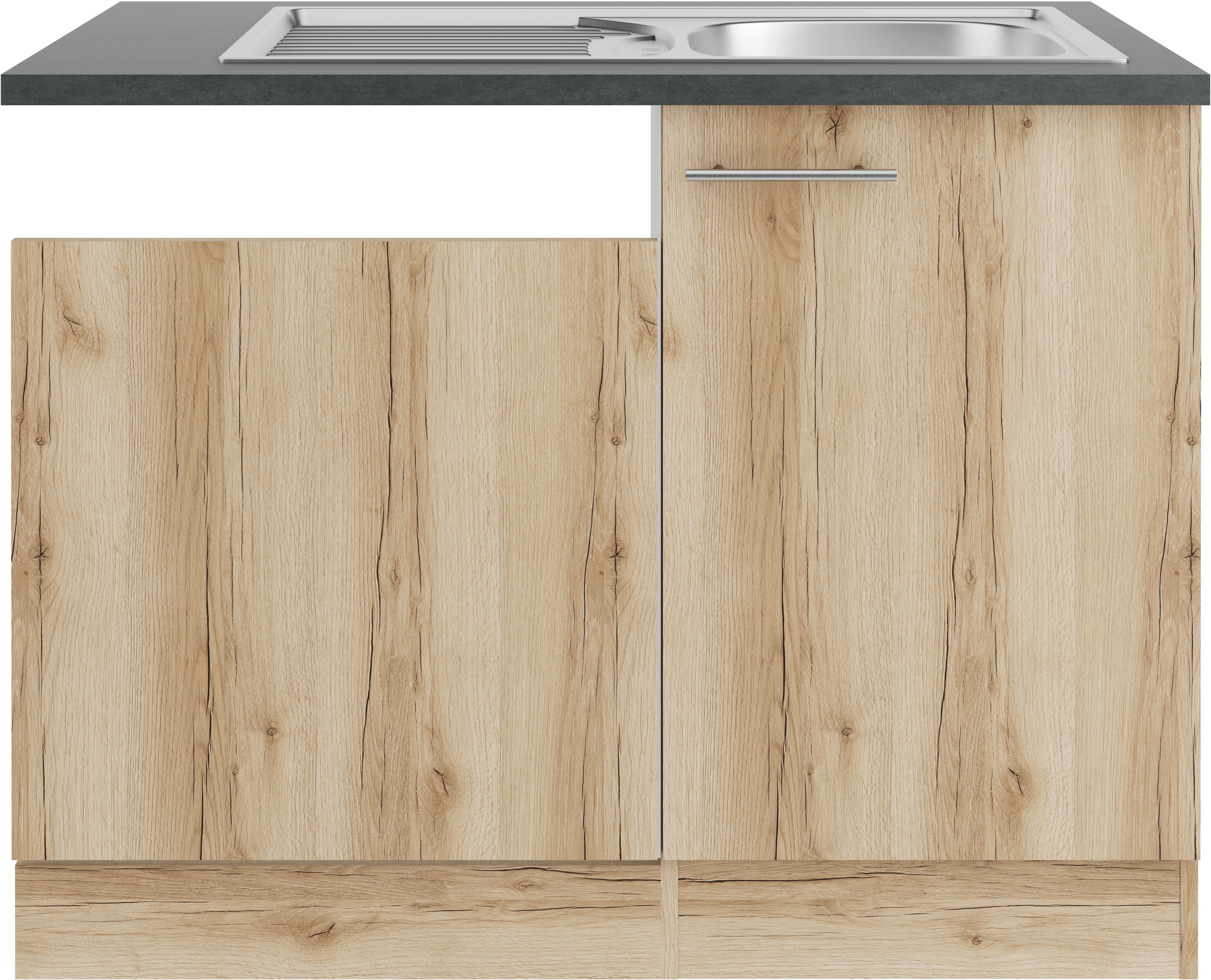 OPTIFIT Spülenschrank "Bella" Breite 110 cm, für teilintegrierten Geschirrspüler