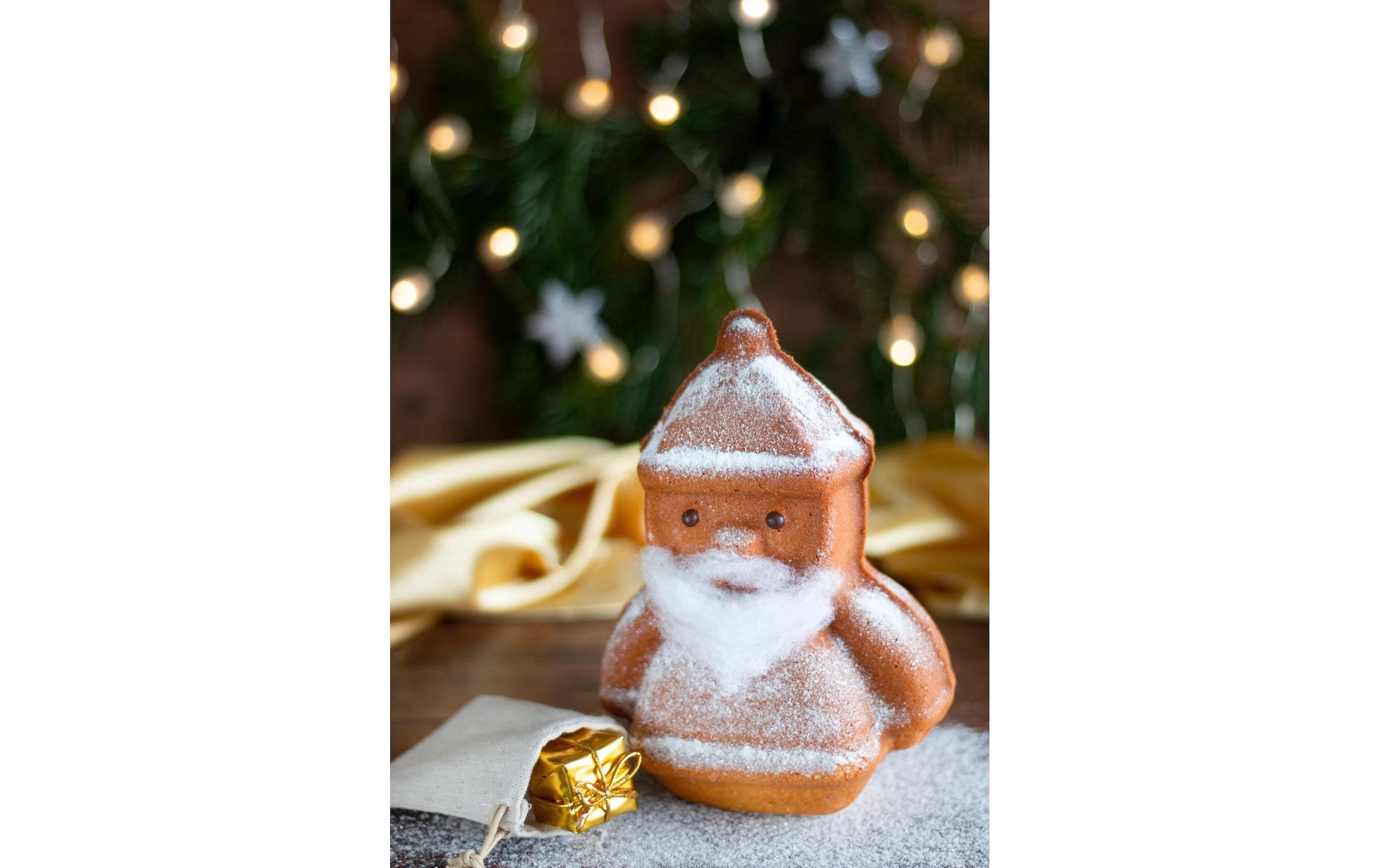 STÄDTER Moule à pâtisserie »3D Santa Claus 19 x 21 x 12 cm«