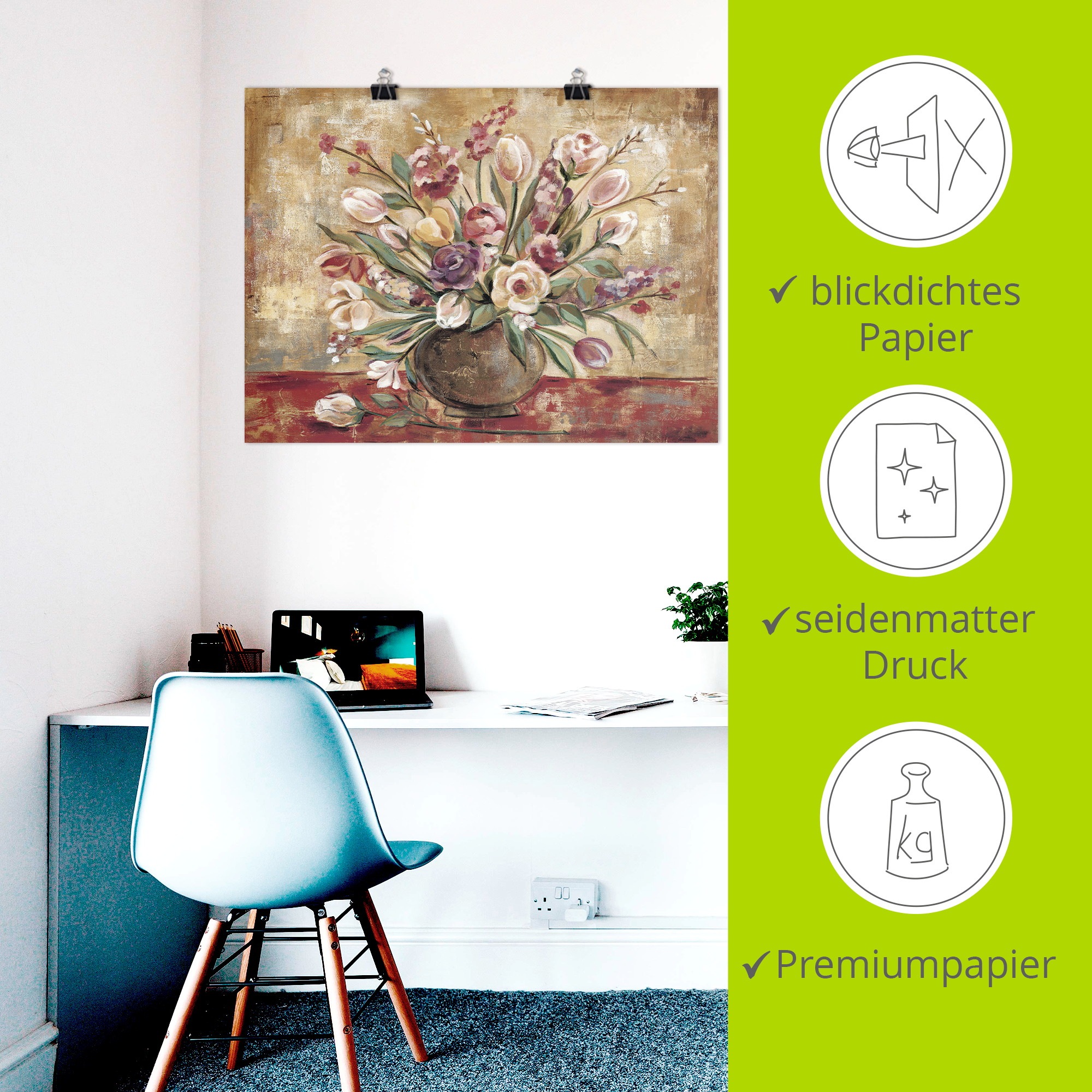 Artland Wandbild "Sweet Scents" Blumenbilder 1 Stk. tlg. als Alubild, Leinwandbild, Poster, Wandaufkleber in verschied. Größen