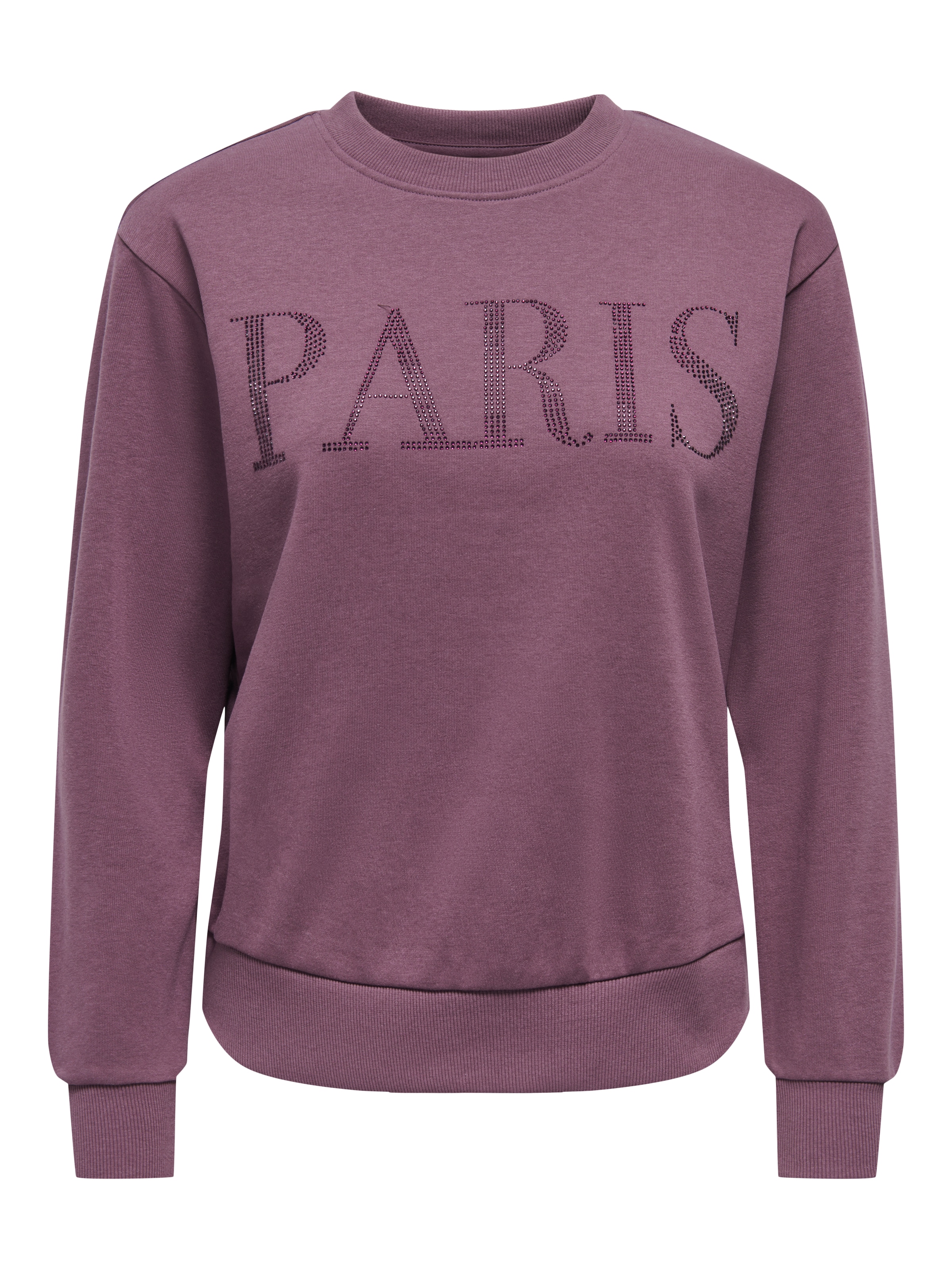 JDY Sweat-shirt »JDYPARIS L/S EMB SWEAT JRS NOOS«, mélange coton, coupe régulière

