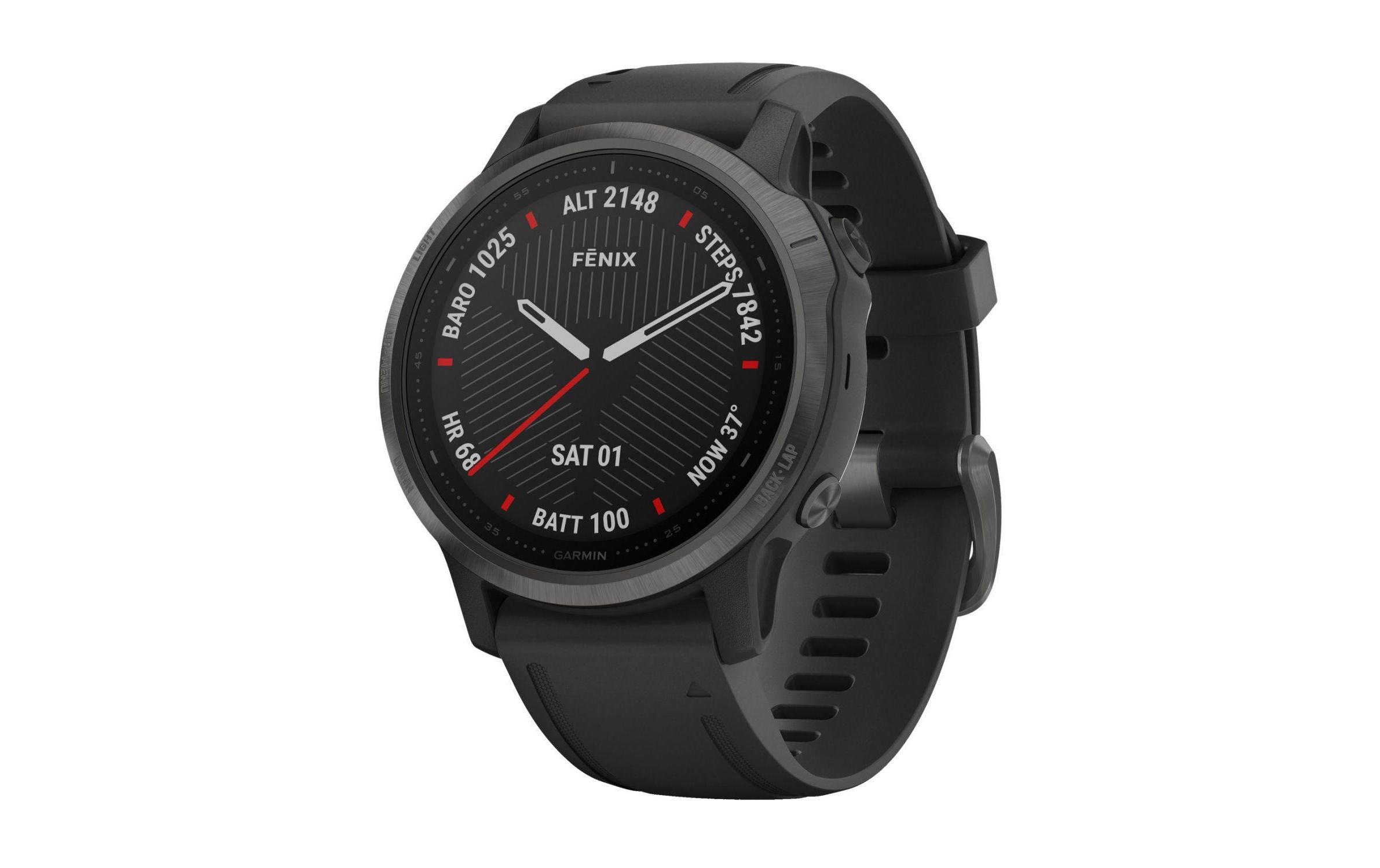 Image of Garmin Smartwatch »fenix 6S Sapphire Schwarz« bei Ackermann Versand Schweiz