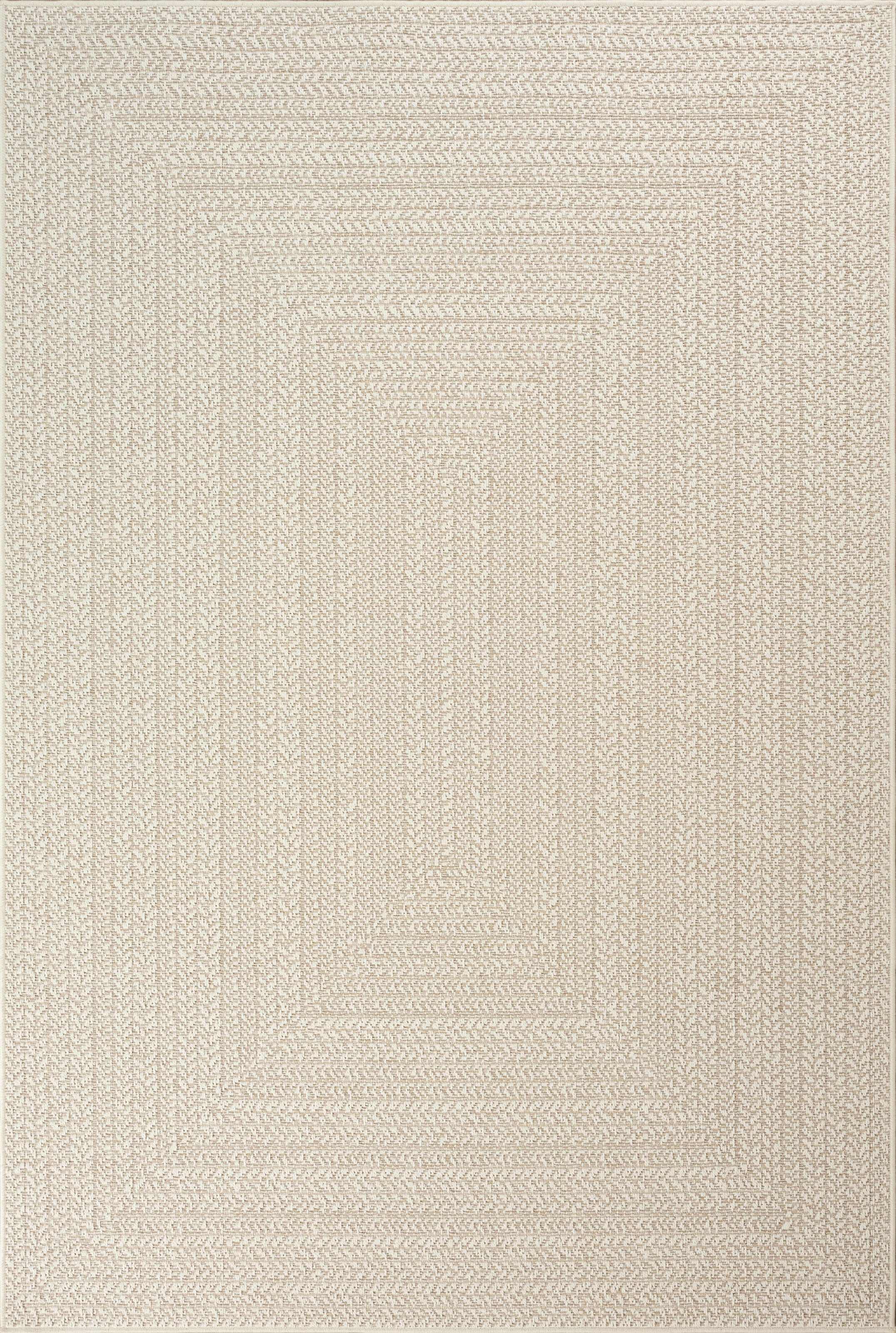 merinos Teppich »Kenzy 1«, rechteckig, 1 mm Höhe, robuster In- und Outdoor Teppich im natürlichen Jute-Look, wetterfest