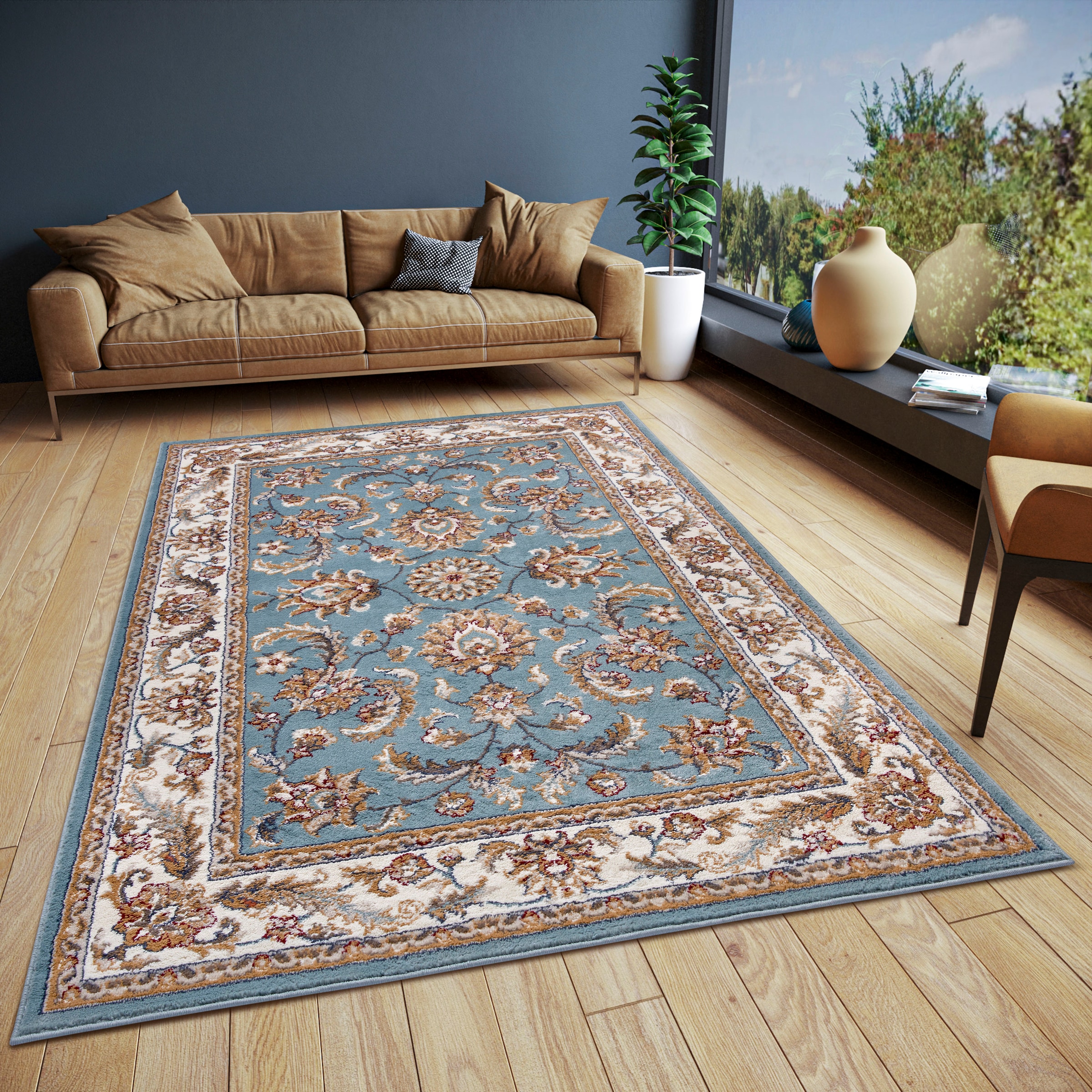 HANSE Home Teppich »Reni«, rechteckig, 8 mm Höhe, Läufer, Orientalisch, Kurzflor, Wohnzimmer, Schlafzimmer, Esszimmer