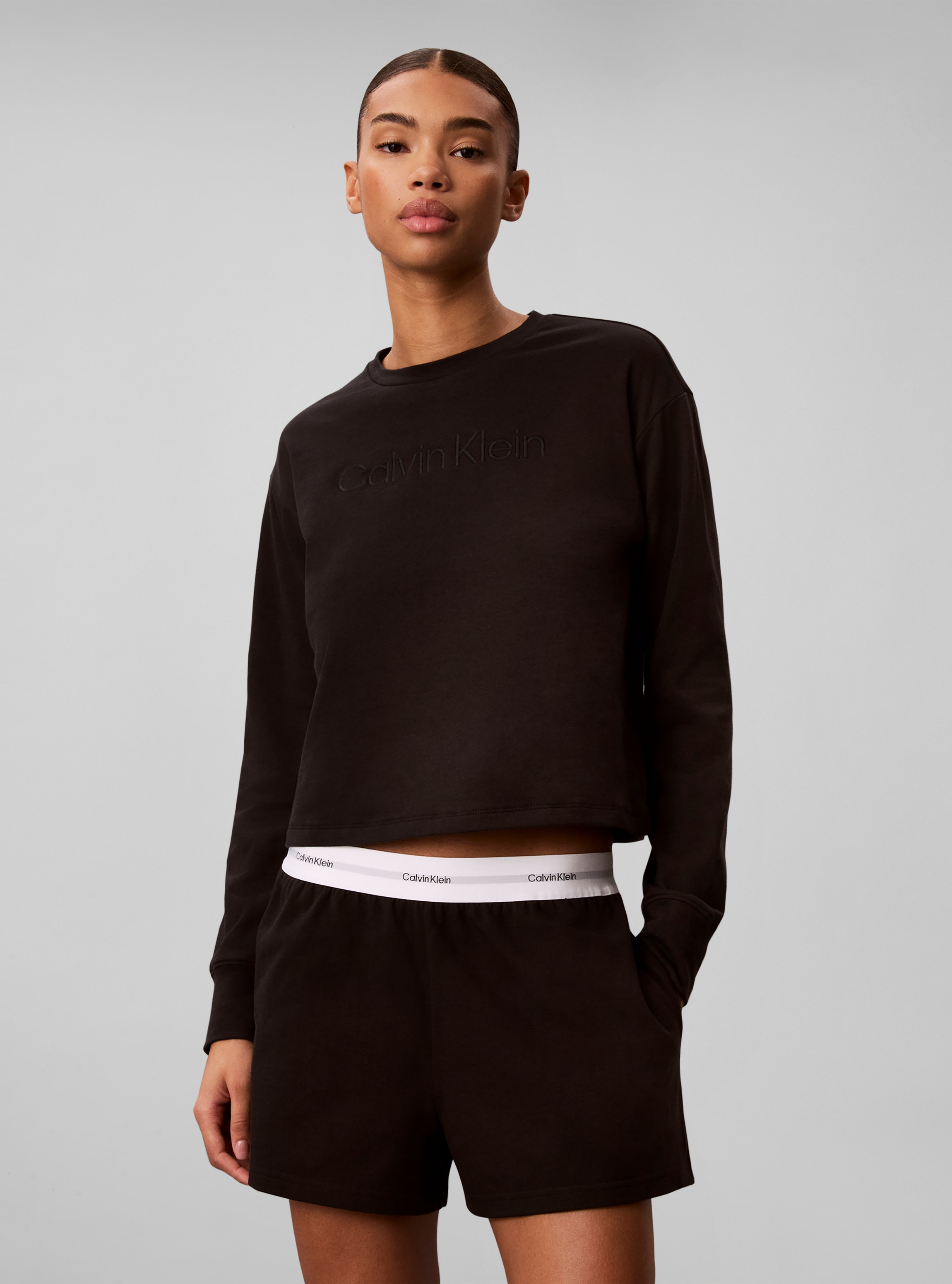 Image of Calvin Klein Underwear Sweatshirt "RELAXED CREW PULLOVER", mit Logo-Schriftzug