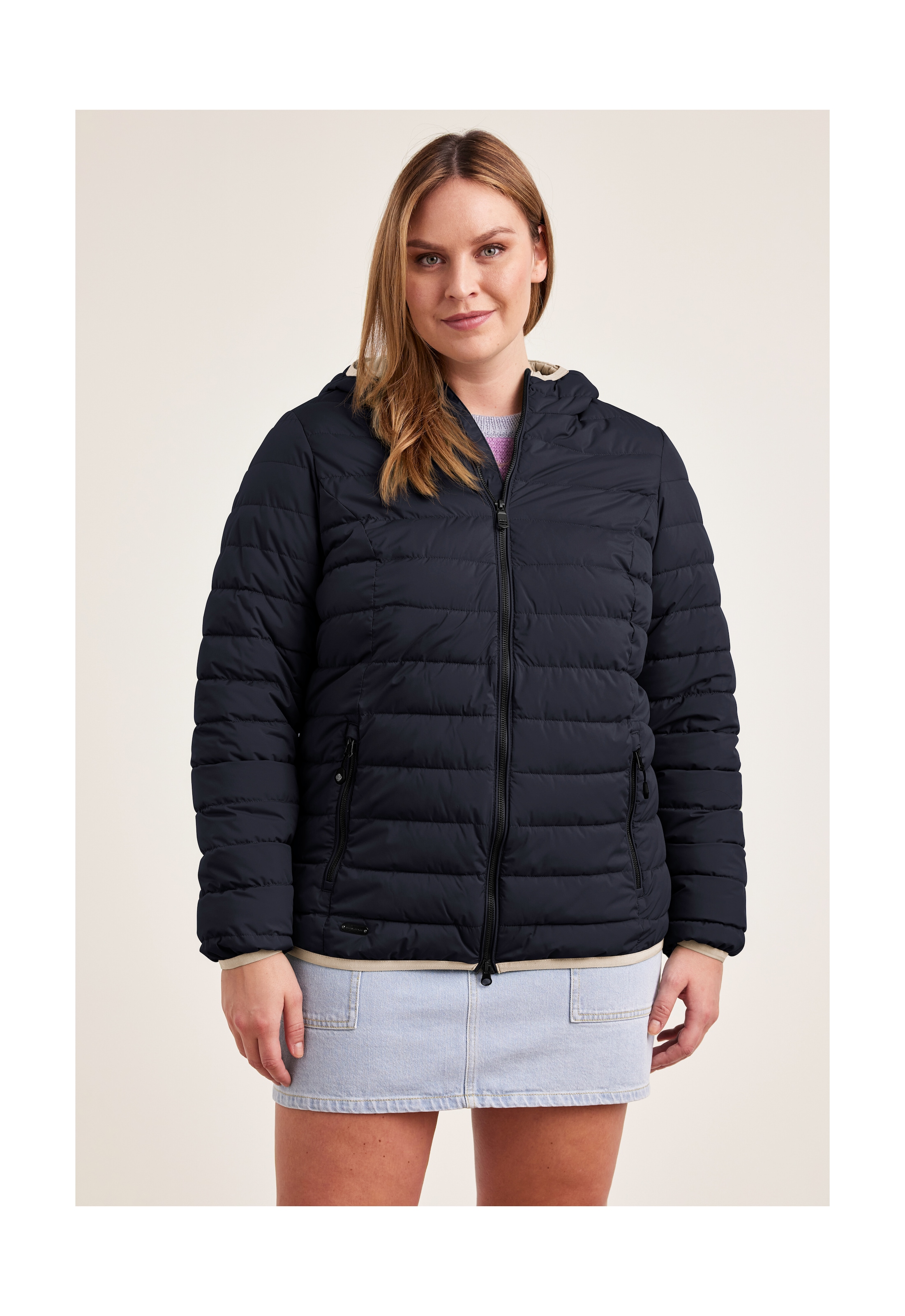 STOY Steppjacke »STS 3 WMN QLTD JCKT«, atmungsaktive, wasserabweisende Damen Steppjacke in grossen Grössen