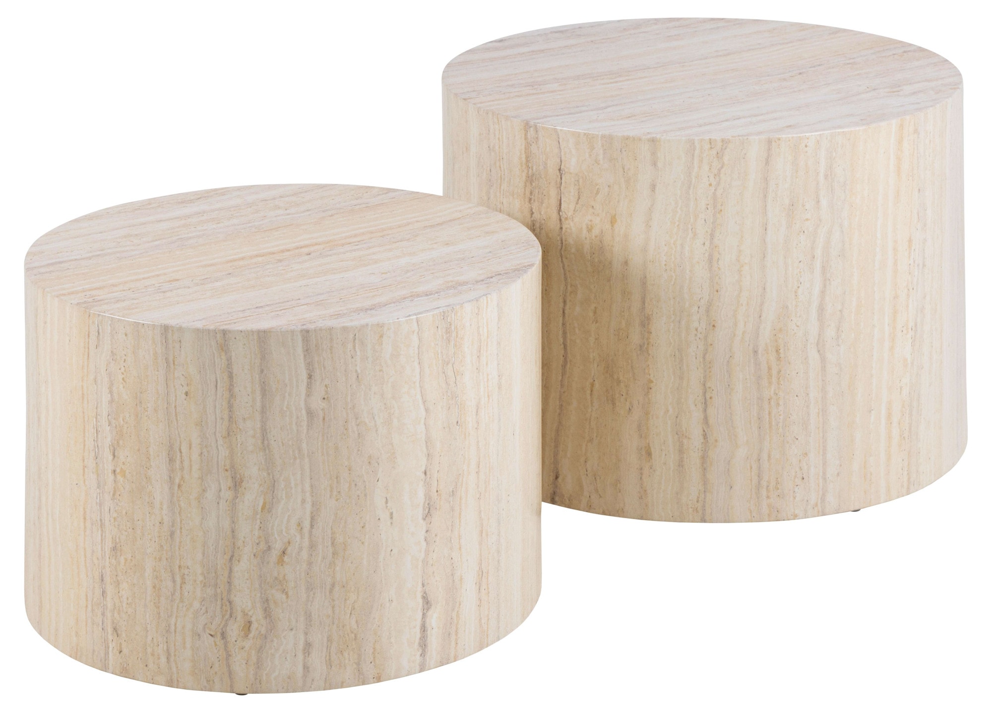 ACTONA GROUP Couchtisch »Dice 2er Set - Steinoptik, modern & stilvoll, skandinavisches Design« Couchtisch, Beistelltisch,  OTTOs Choice, Pflegeleichter Beistelltisch, vielseitig, robust