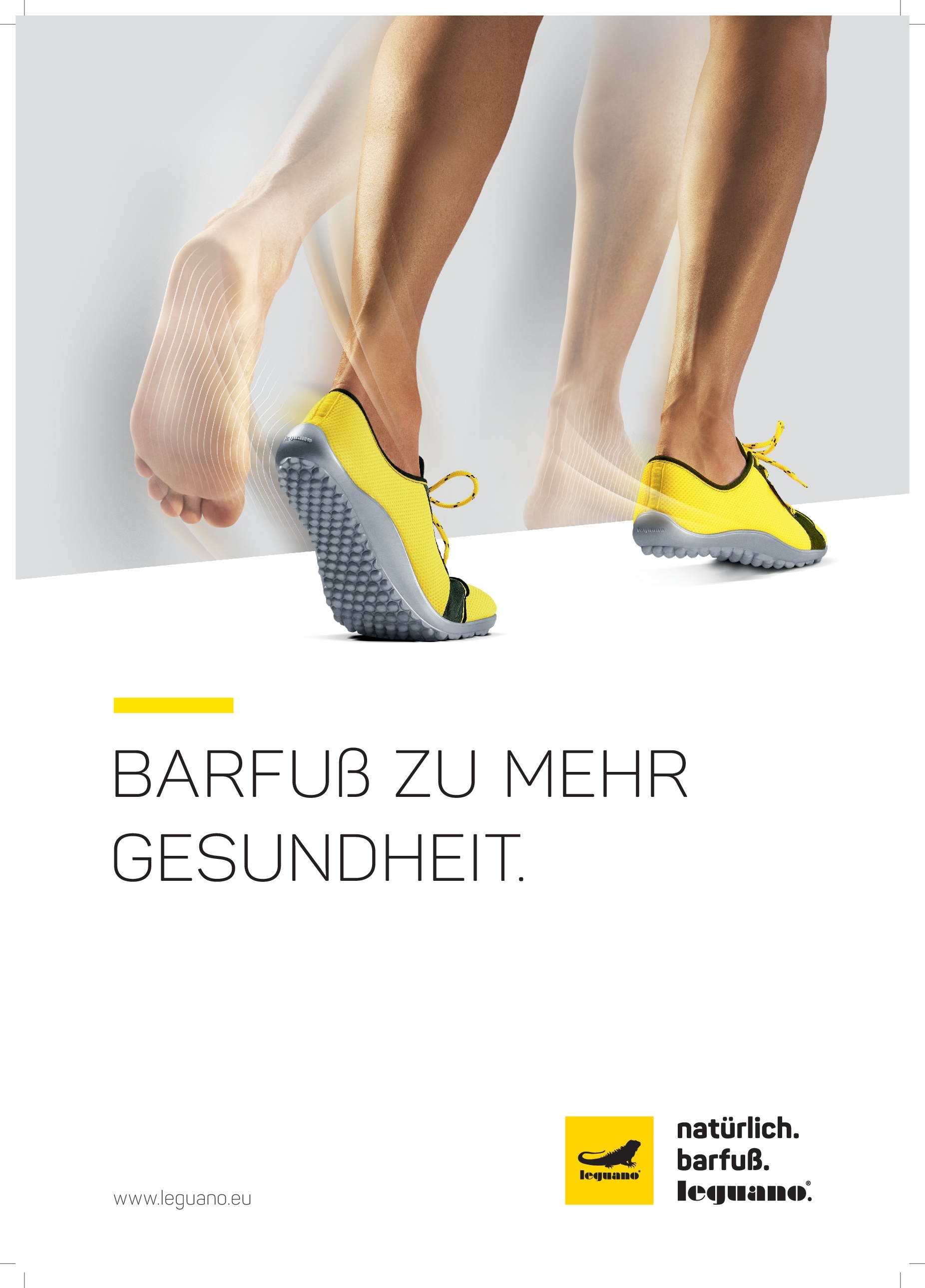Leguano Barfussschuh »AKTIV«, Freizeitschuh, Halbschuh, Schnürschuh mit ergonomischer Formgebung