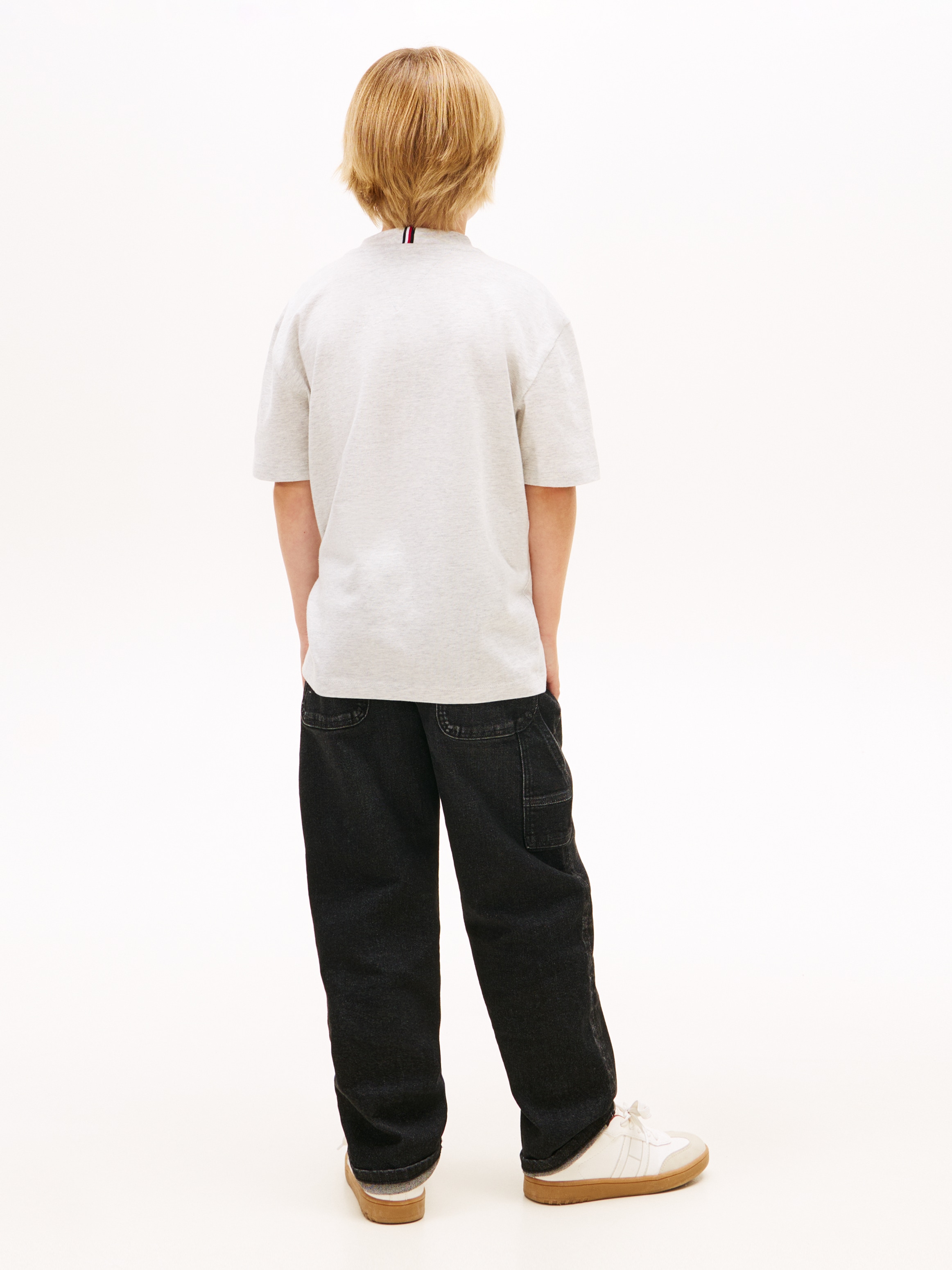 Tommy Hilfiger T-shirt coupe régulière, pour enfants jusqu’à 16 ans, imprimé