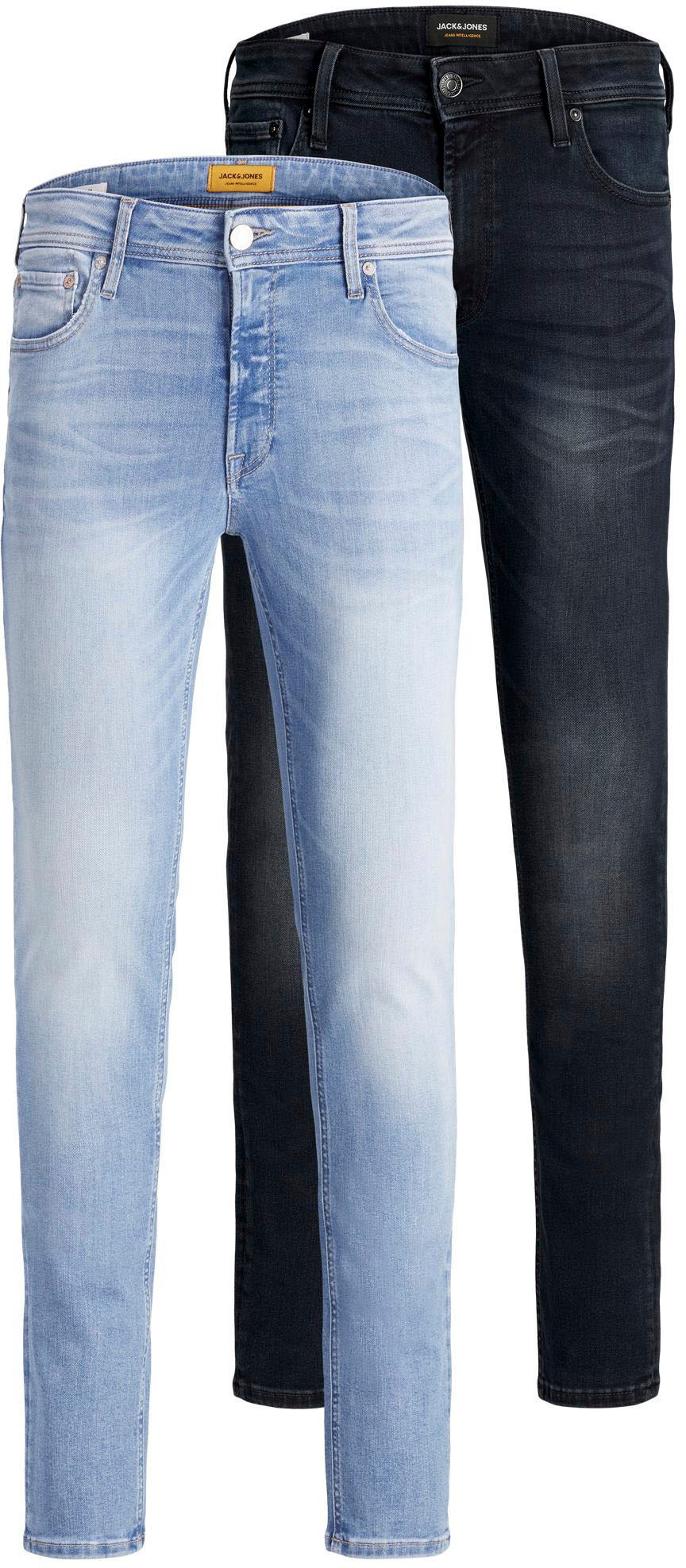 Image of Jack & Jones Skinny-fit-Jeans »LIAM ORIGINAL«, (Packung, 2 tlg., 2er-Pack), 2er Packung bei Ackermann Versand Schweiz