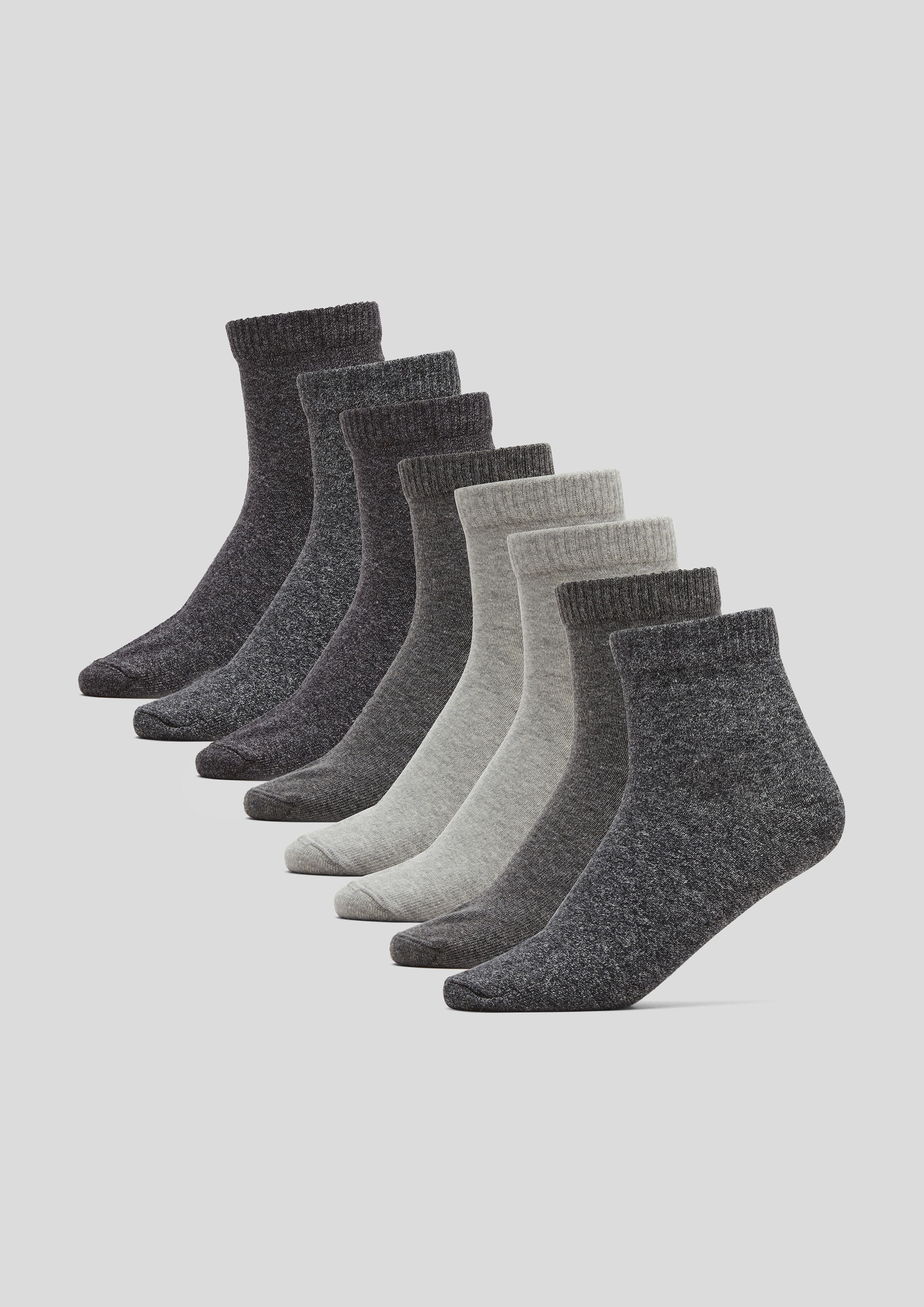 s.Oliver Kurzsocken »essentials« 8 Stk. tlg. mit pflegeleichtem Materialmix