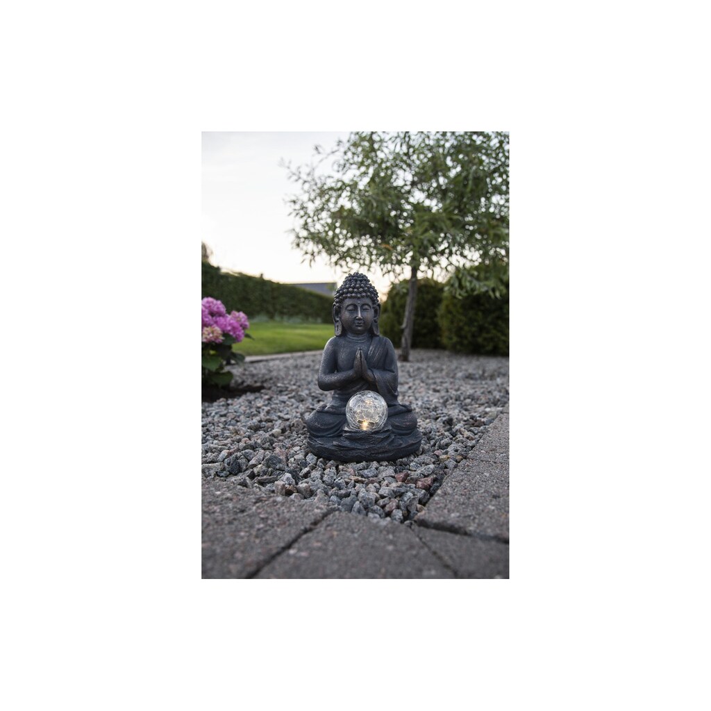 STAR TRADING Gartenleuchte »Solar Decoration Buddha«