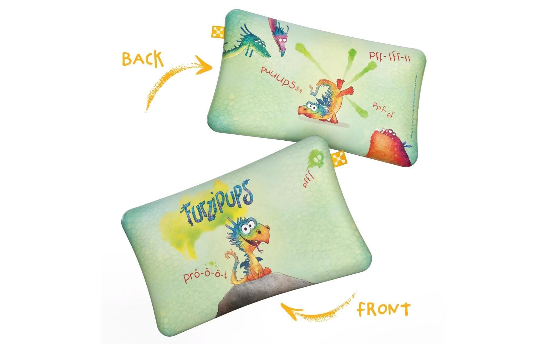 smartsleep Housse de coussin »Comfort Furzipups 50 x 32 cm« Kissenhülle