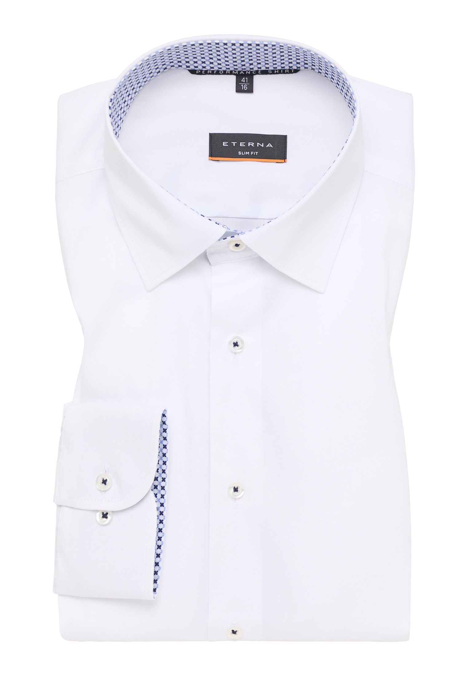 Eterna Langarmhemd »SLIM FIT«